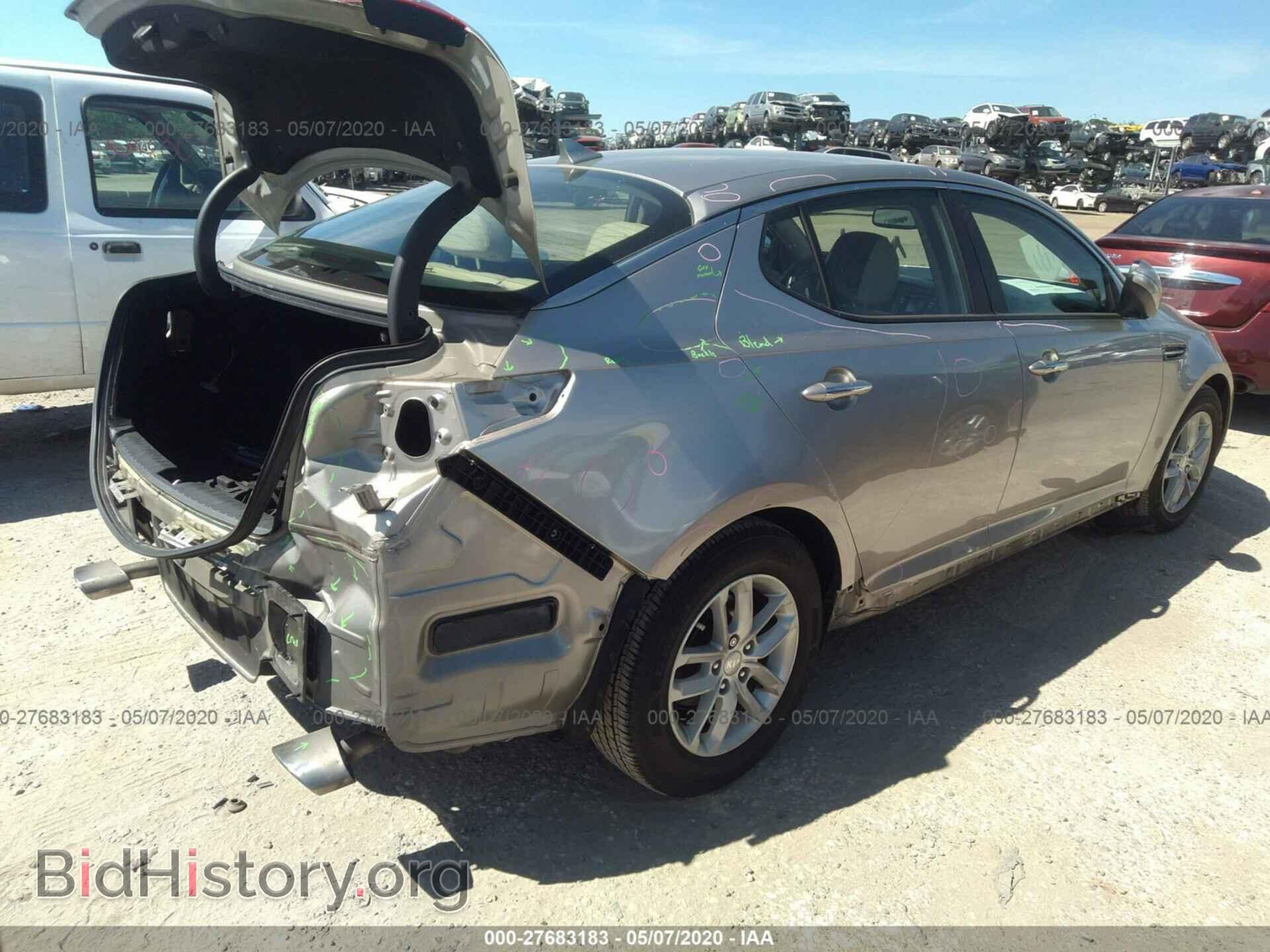 2013 KIA OPTIMA - VIN: KNAGM4A75D5413799 - Photo 4
