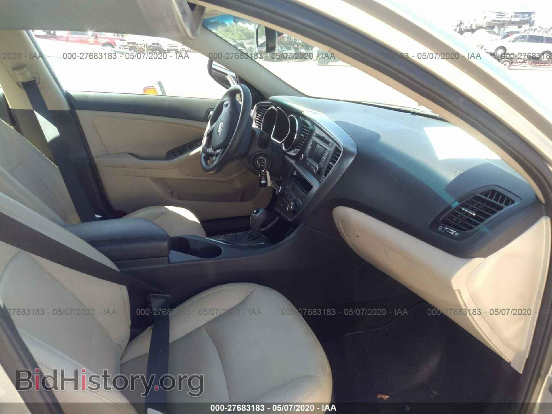 2013 KIA OPTIMA - VIN: KNAGM4A75D5413799 - Photo 5