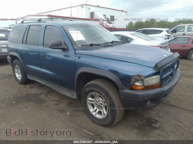 2003 Dodge DURANGO Sport (VIN 1D4HS38N23F529131) — photo 1 of 10, IAAI