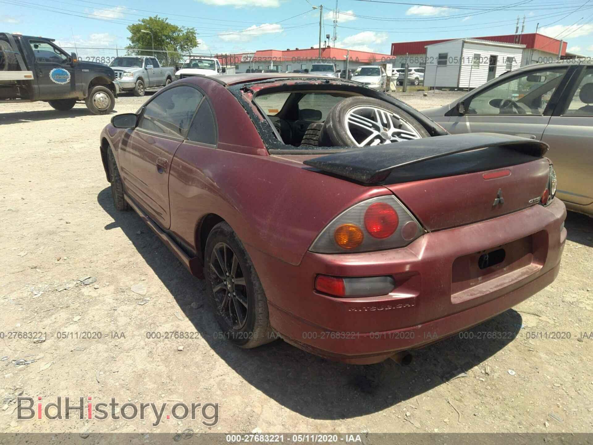 2005 MITSUBISHI ECLIPSE - VIN: 4A3AC74HX5E022731 - Фото 3