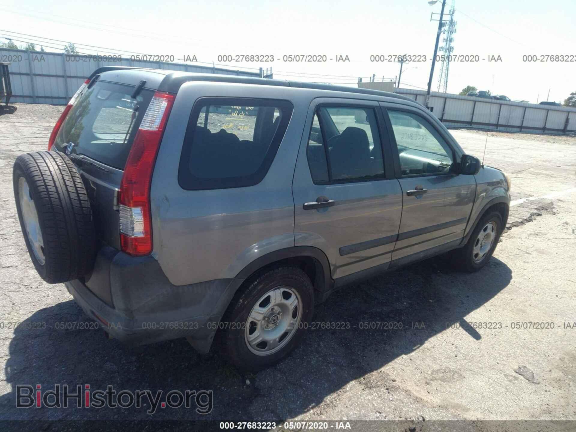 2006 HONDA CR-V - VIN: SHSRD68576U404768 - Фото 4