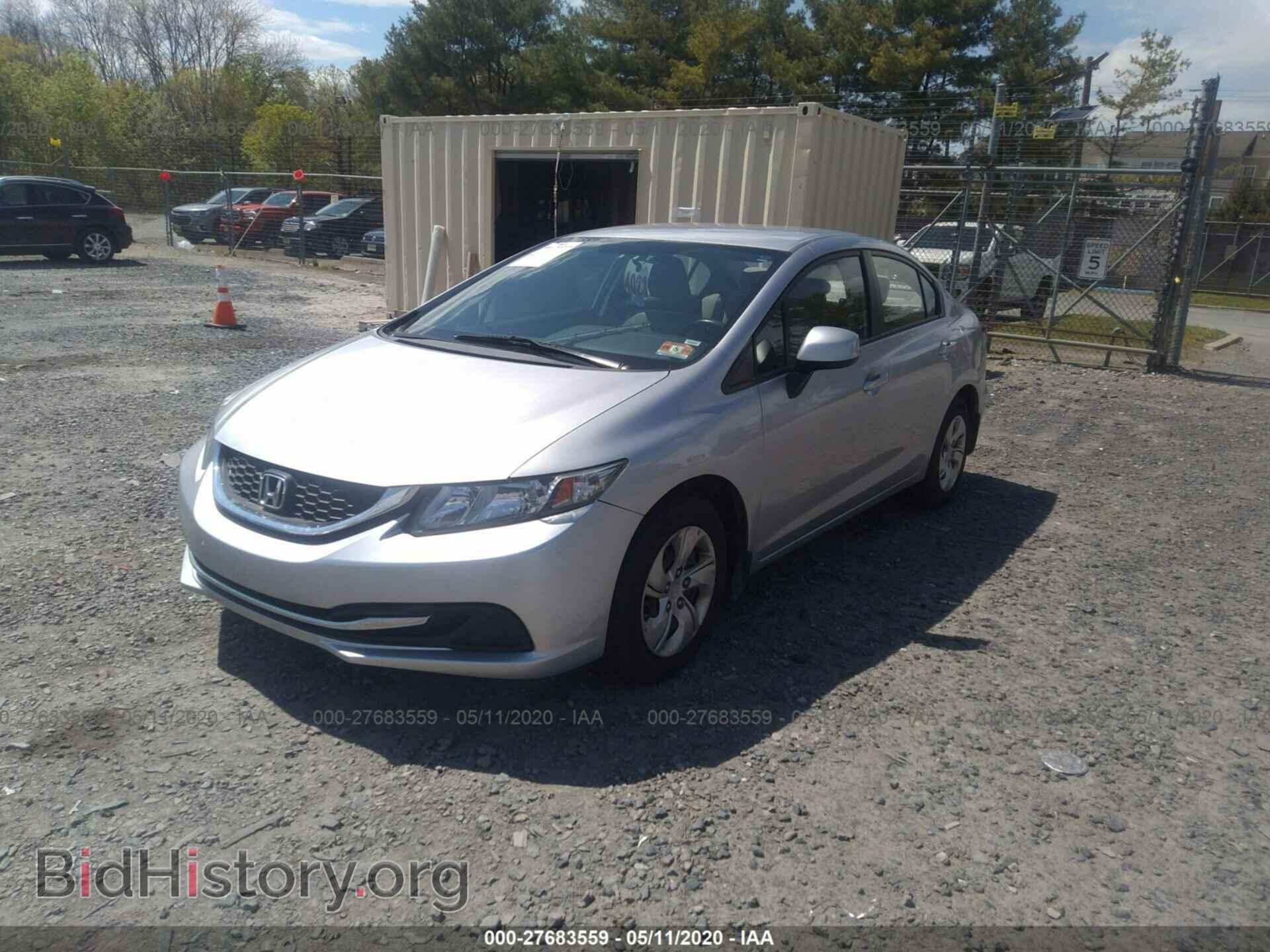 2013 HONDA CIVIC - VIN: 19XFB2F56DE240170 - Фото 2