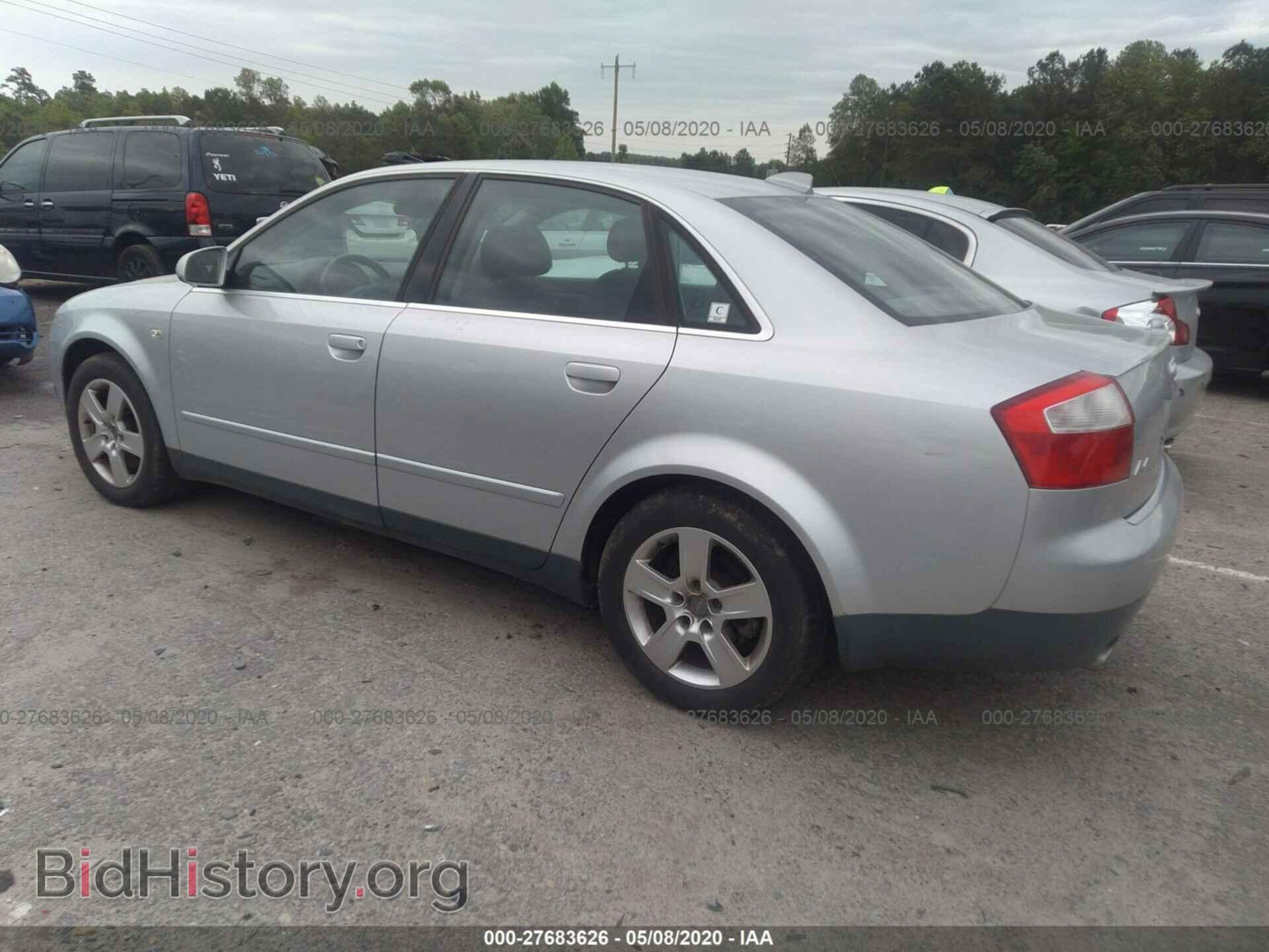 2002 AUDI A4 - VIN: WAULT68E22A264922 - Фото 3