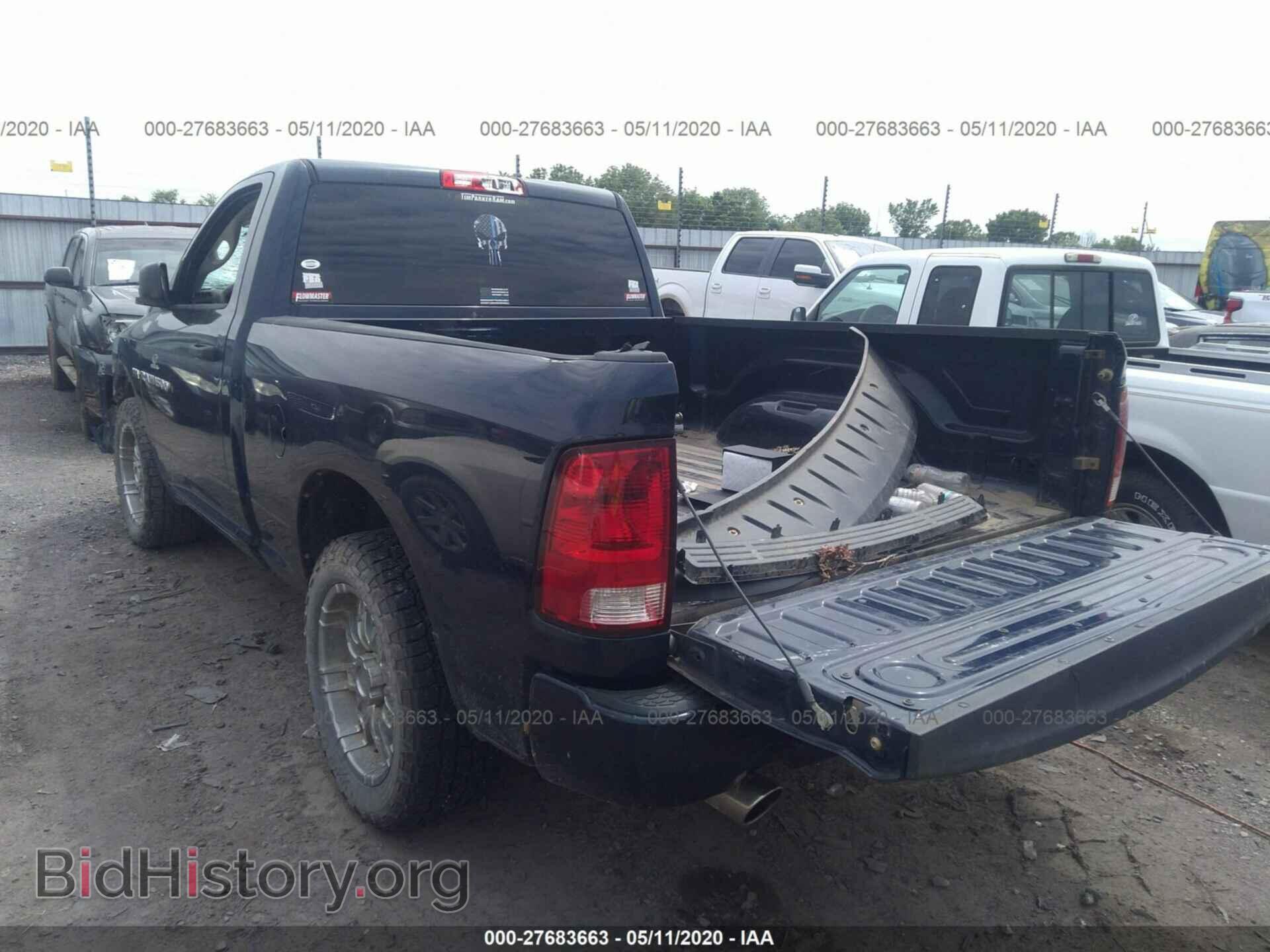 2012 DODGE RAM 1500 - VIN: 3C6JD6AT8CG244071 - Фото 3