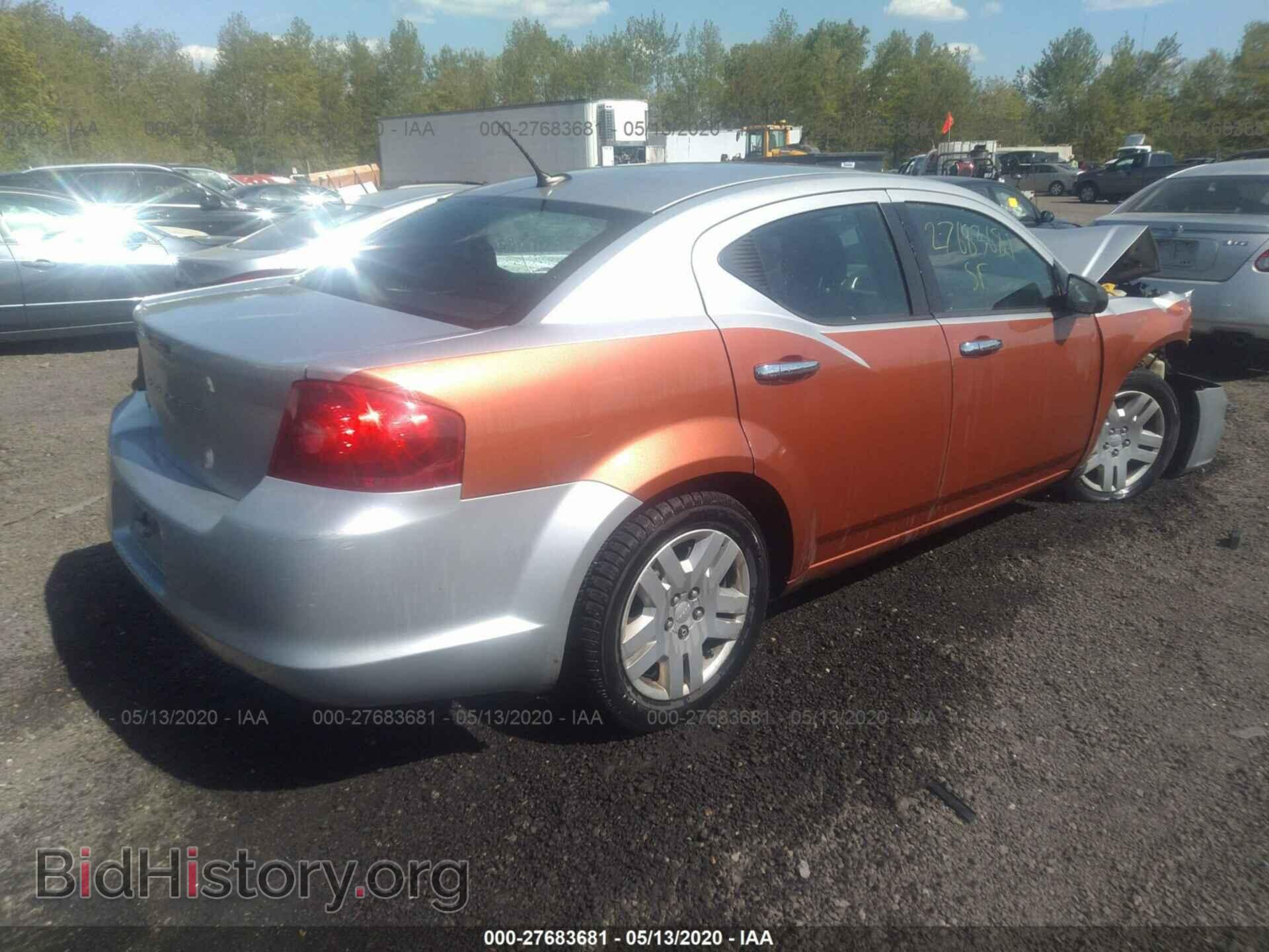 2012 DODGE AVENGER - VIN: 1C3CDZAB5CN216413 - Фото 4