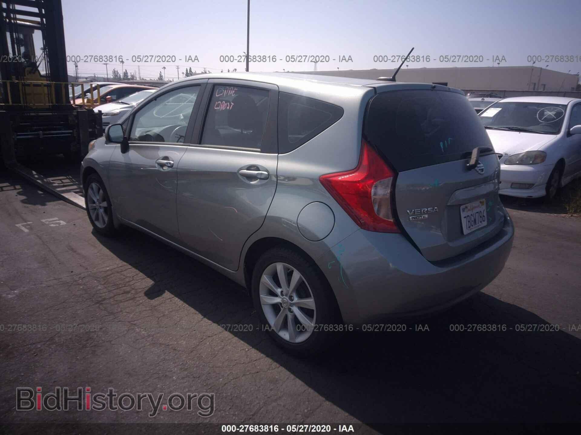 2014 NISSAN VERSA NOTE - VIN: 3N1CE2CP1EL359809 - Фото 3