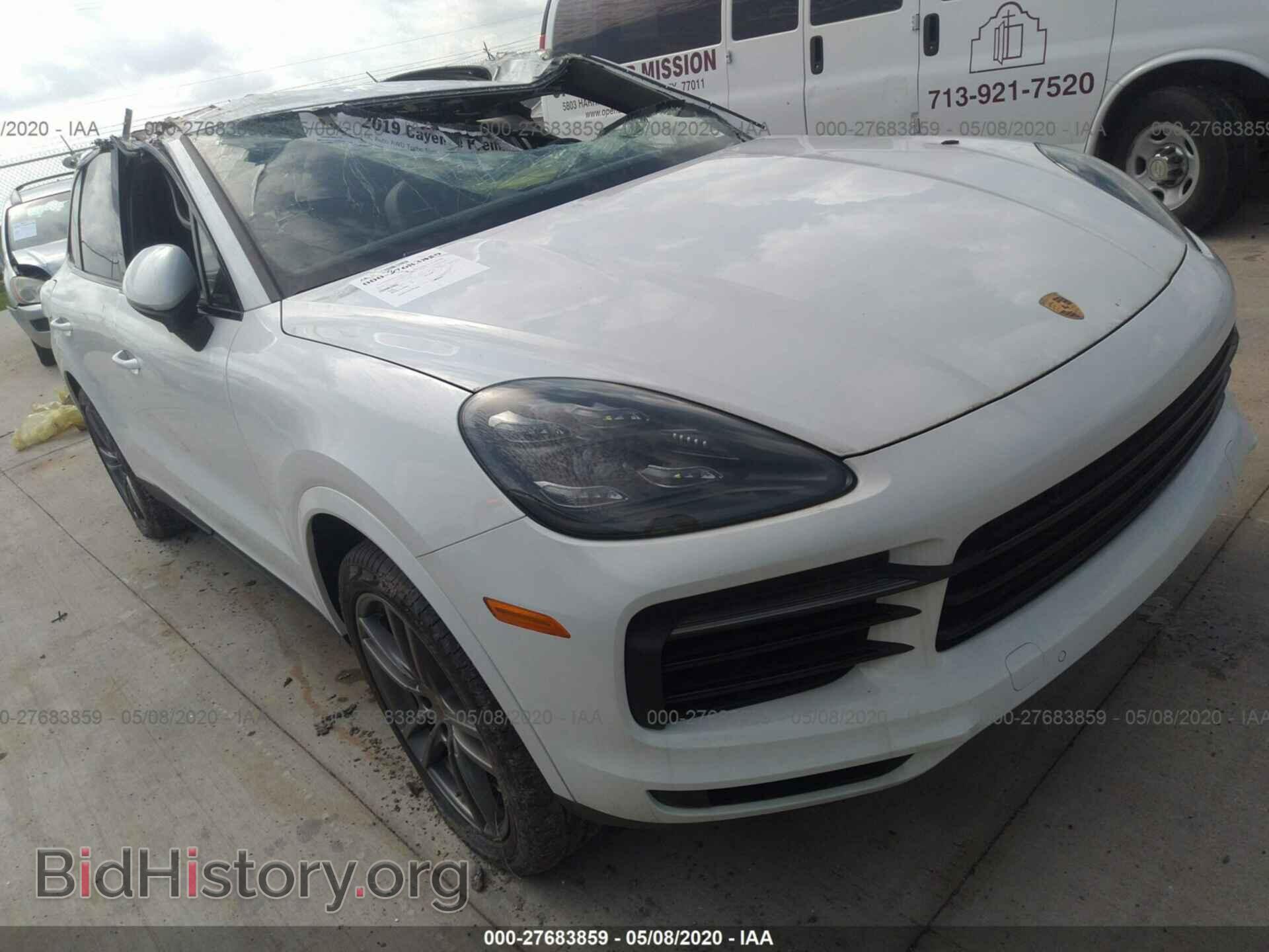 Photo WP1AA2AY7KDA17499 - PORSCHE CAYENNE 2019