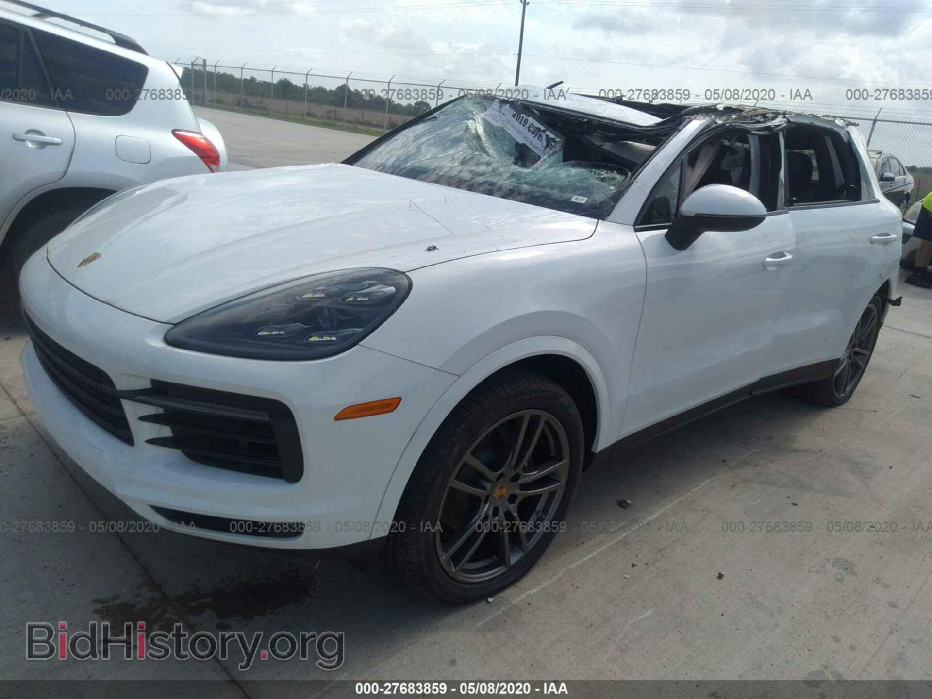 2019 PORSCHE CAYENNE - VIN: WP1AA2AY7KDA17499 - Фото 2