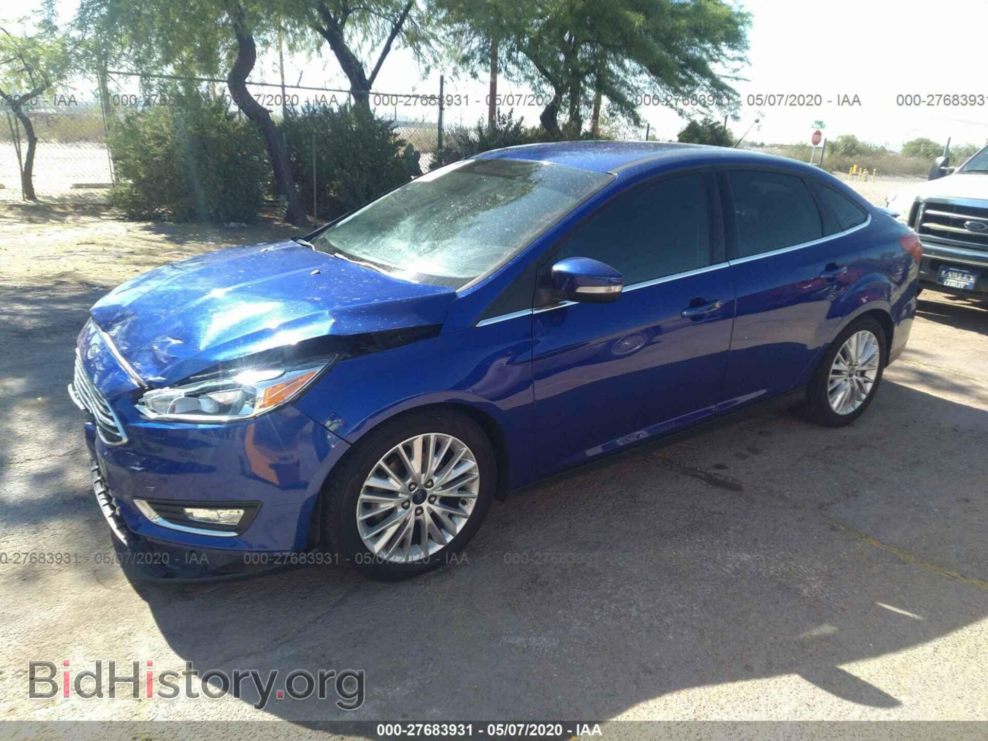 2015 FORD FOCUS - VIN: 1FADP3J27FL386086 - Фото 2