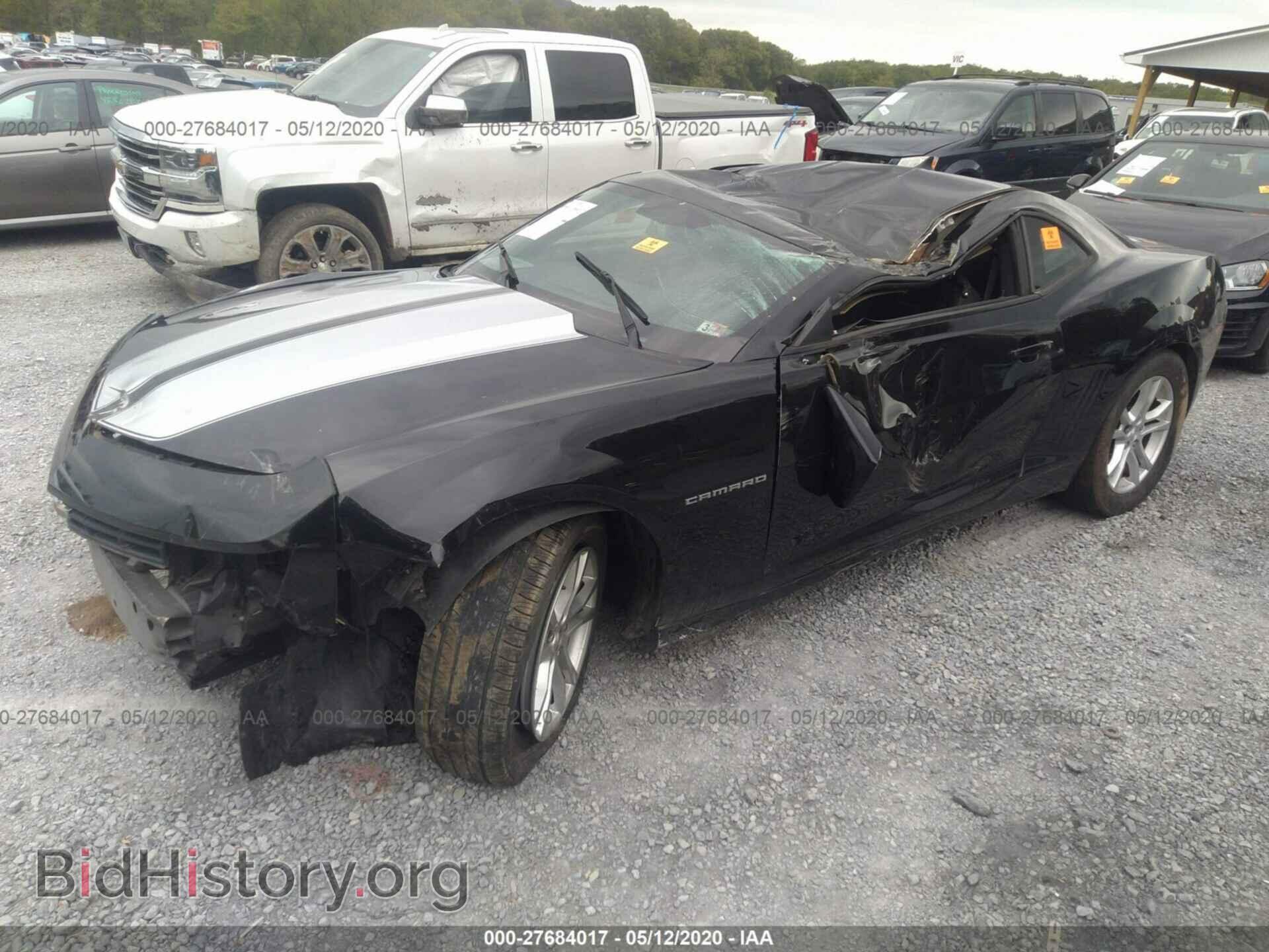 2014 CHEVROLET CAMARO - VIN: 2G1FA1E35E9181179 - Фото 2
