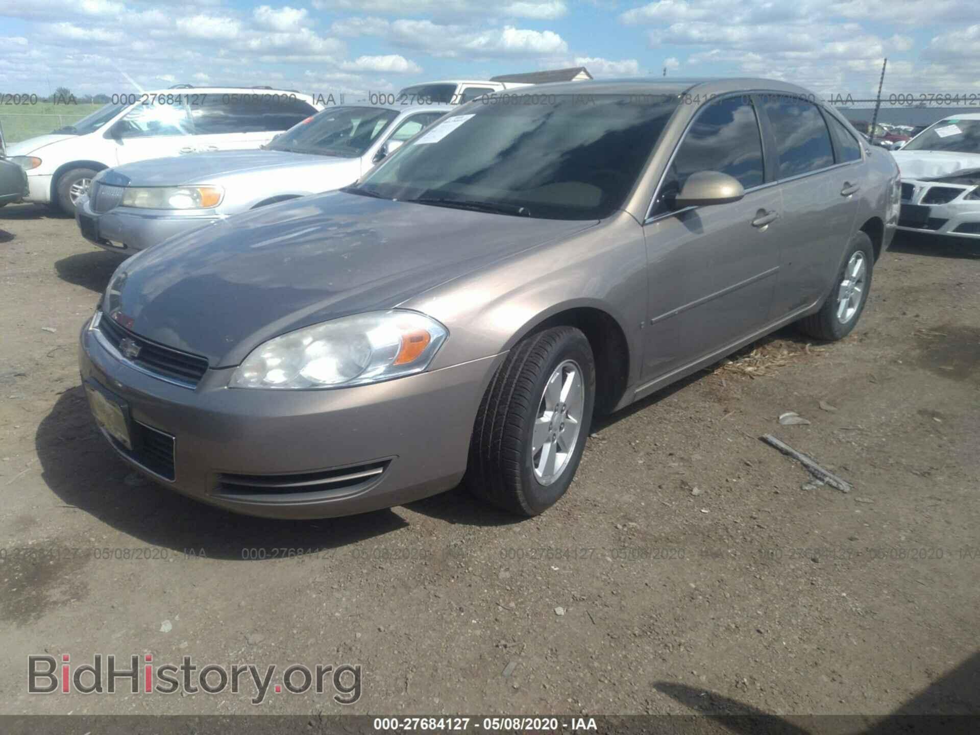 2007 CHEVROLET IMPALA - VIN: 2G1WT58N879280726 - Фото 2