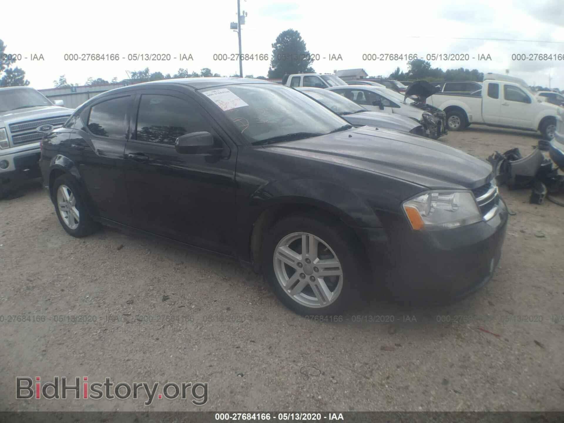 Фотография 1B3BD1FB6BN523798 - DODGE AVENGER 2011