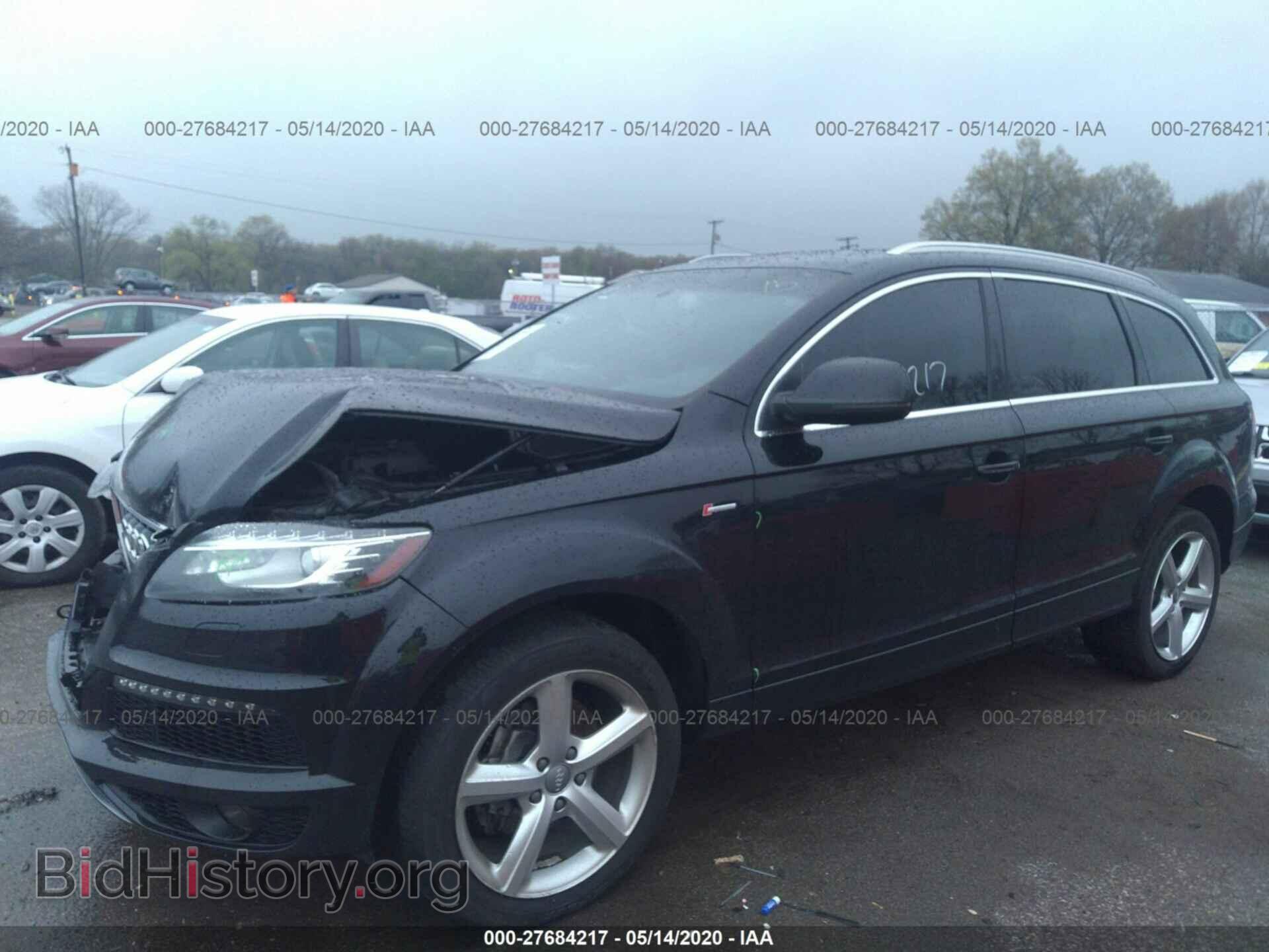 2013 AUDI Q7 - VIN: WA1DGAFE2DD011662 - Фото 2