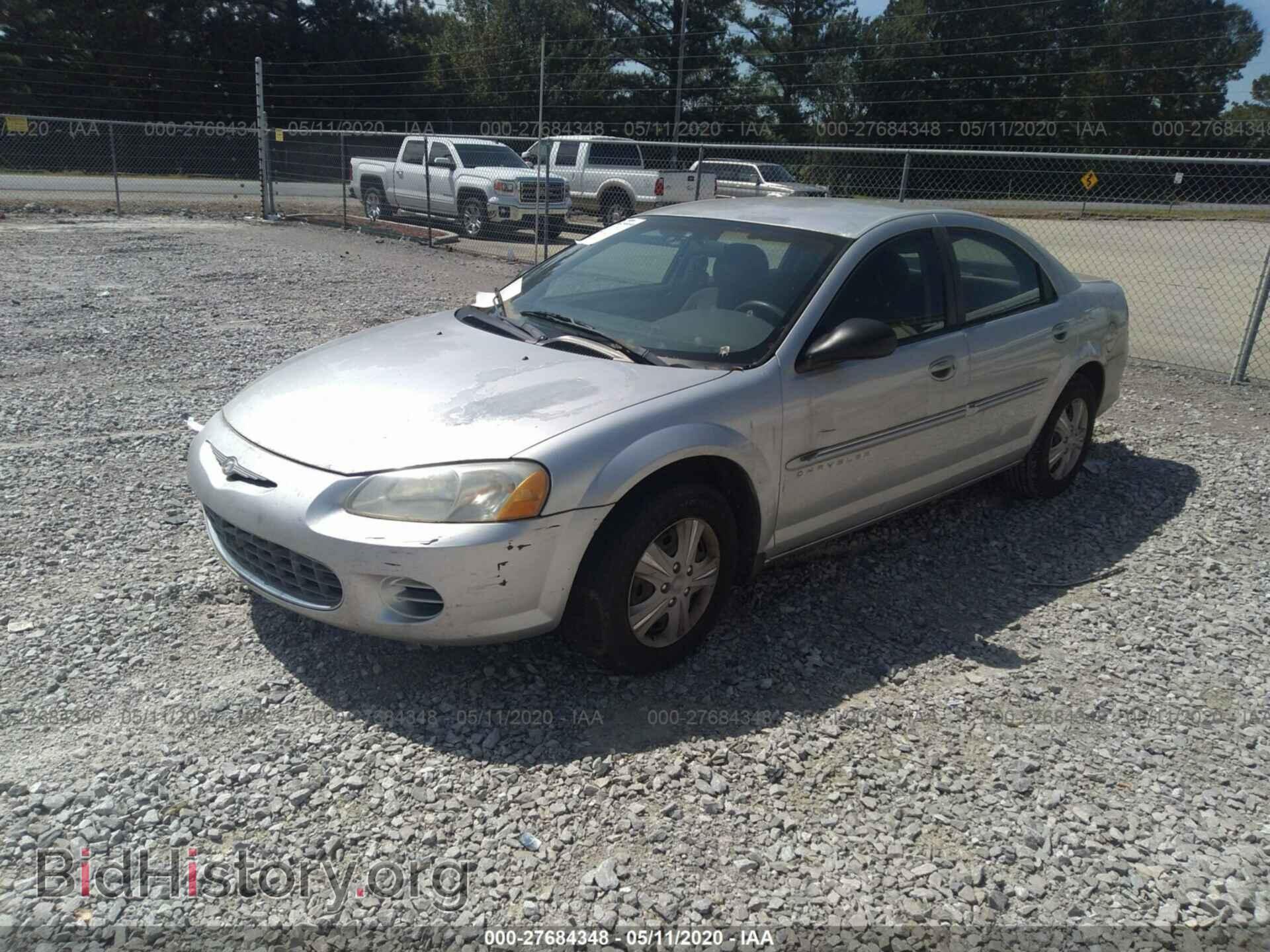 2001 CHRYSLER SEBRING - VIN: 1C3EL46X11N718805 - Photo 2
