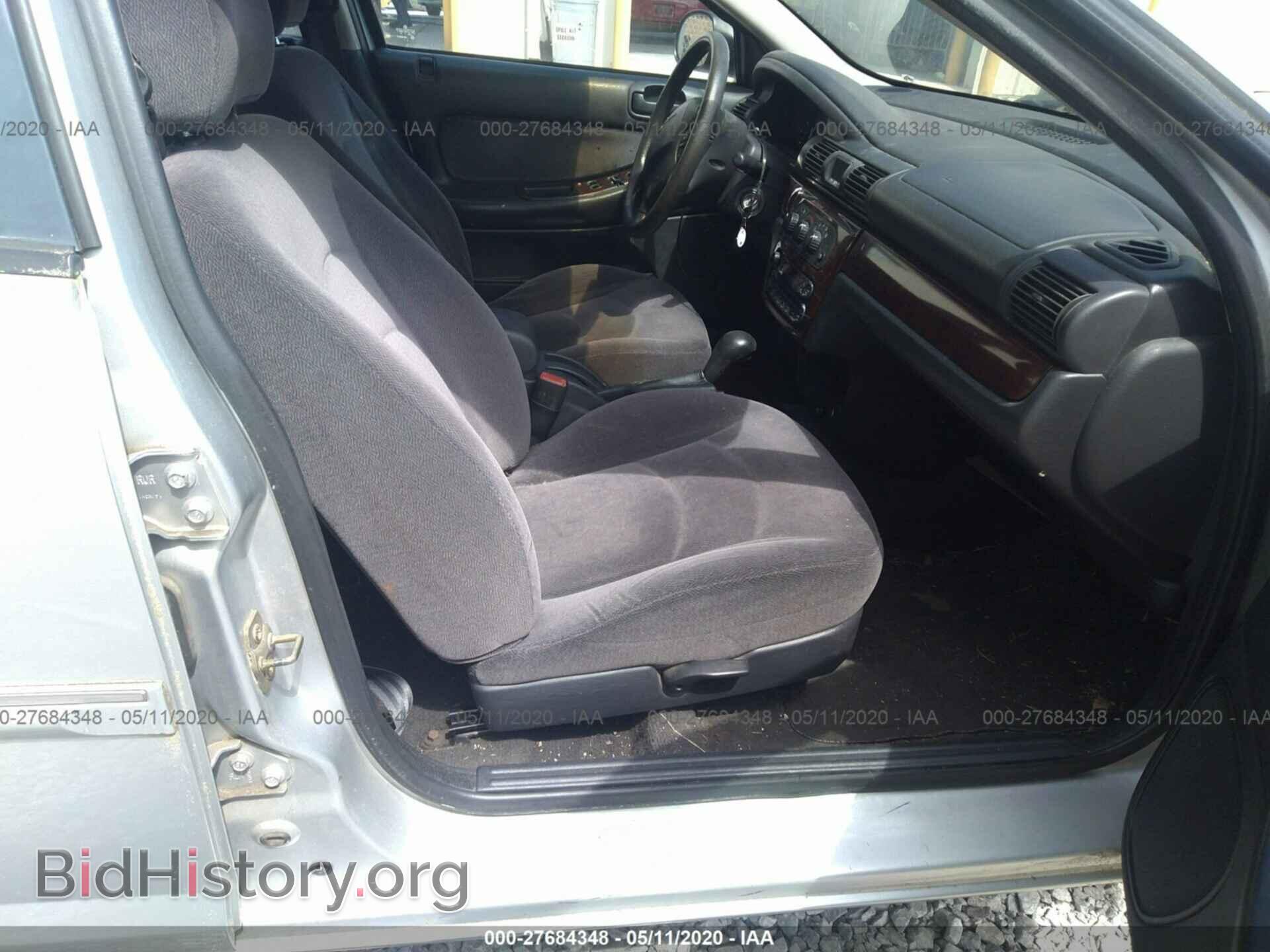 2001 CHRYSLER SEBRING - VIN: 1C3EL46X11N718805 - Photo 5