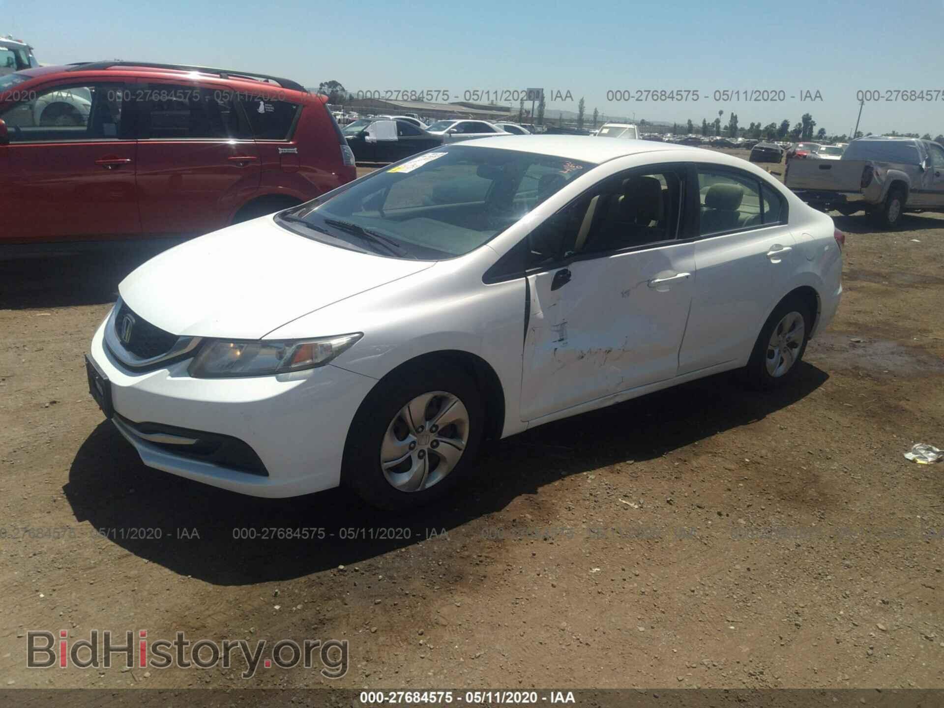 2013 HONDA CIVIC - VIN: 2HGFB2F57DH515809 - Photo 2