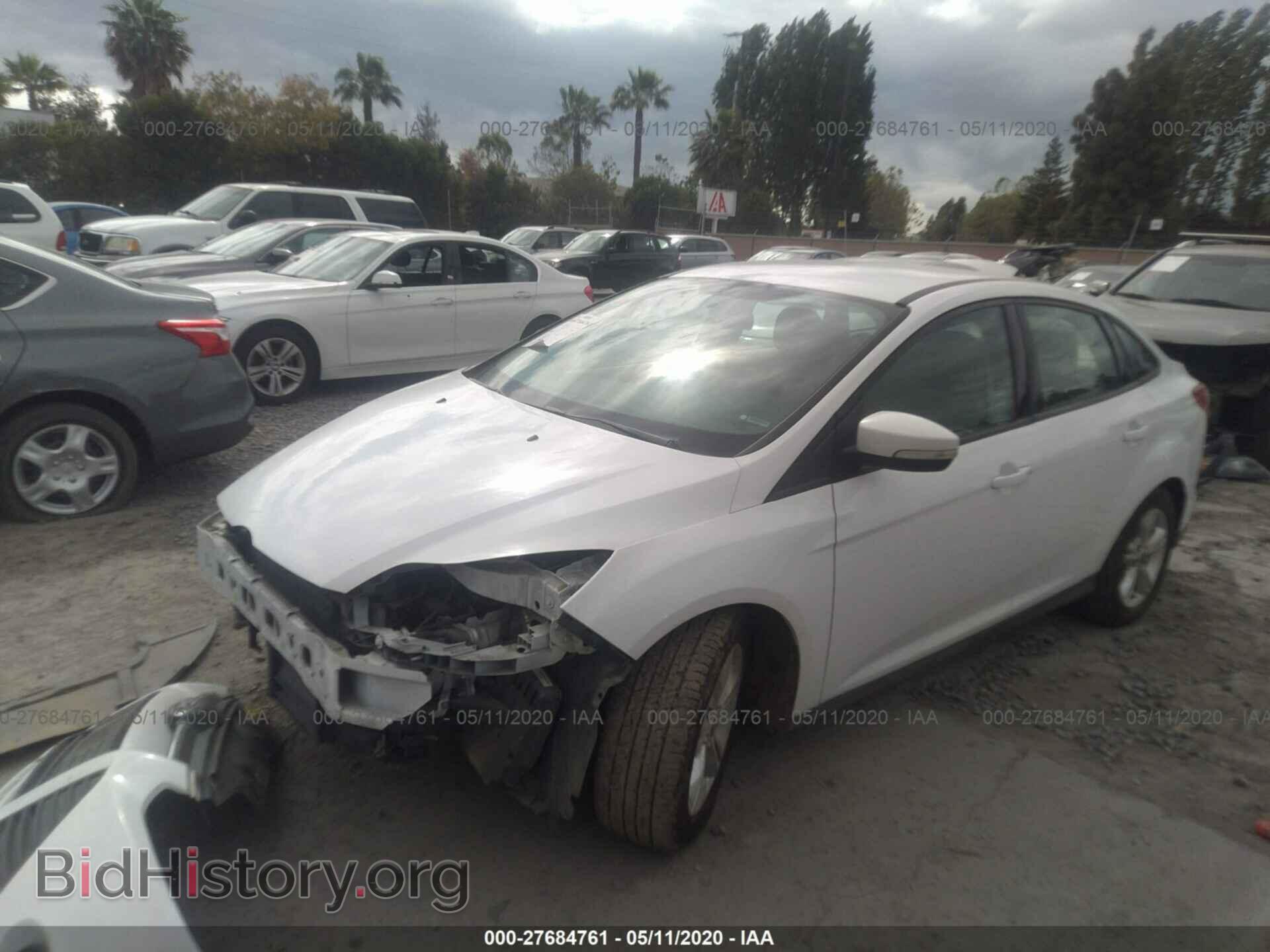 2014 FORD FOCUS - VIN: 1FADP3F25EL266889 - Фото 2