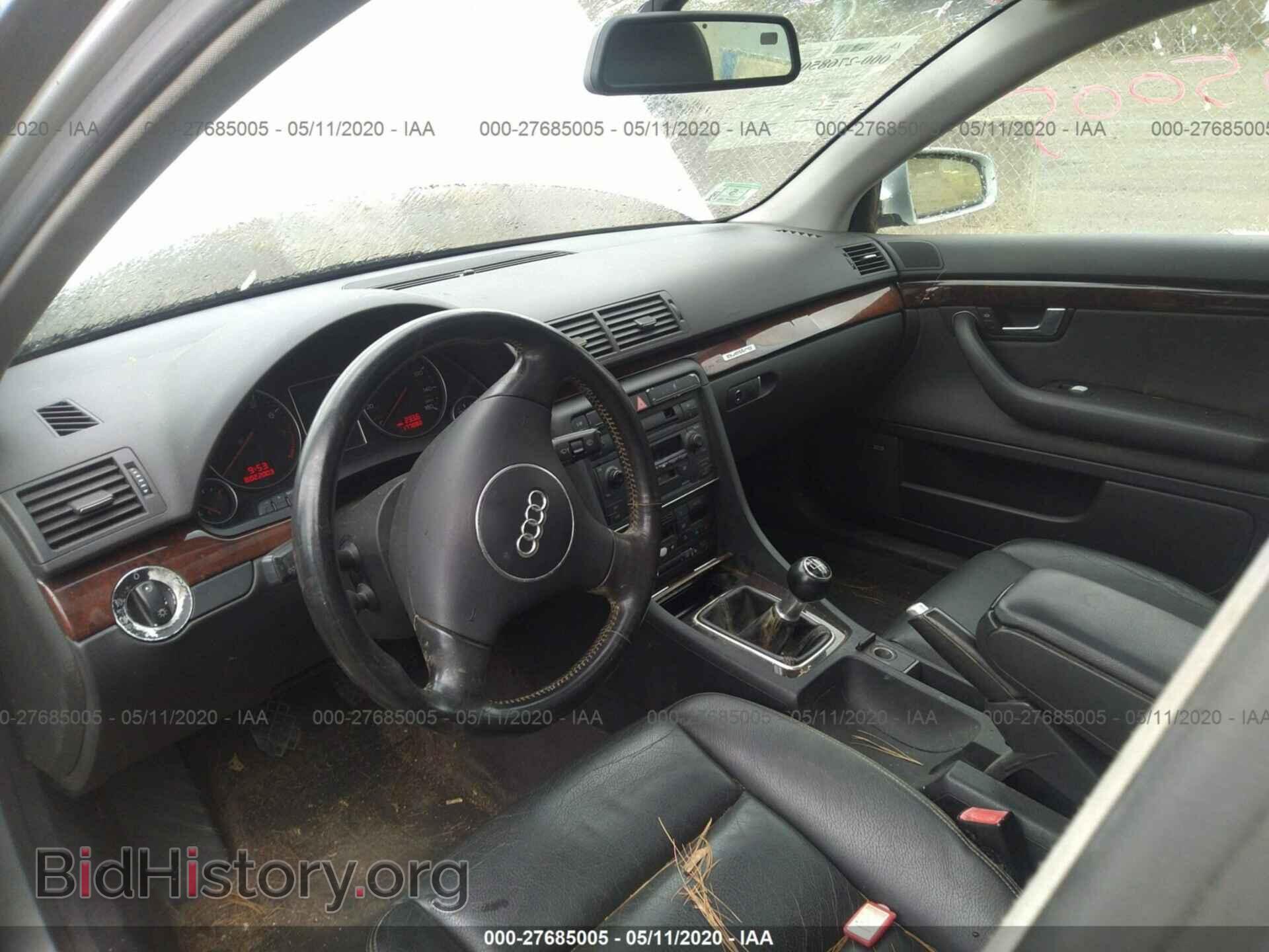2002 AUDI A4 - VIN: WAULT68E52A121737 - Фото 5