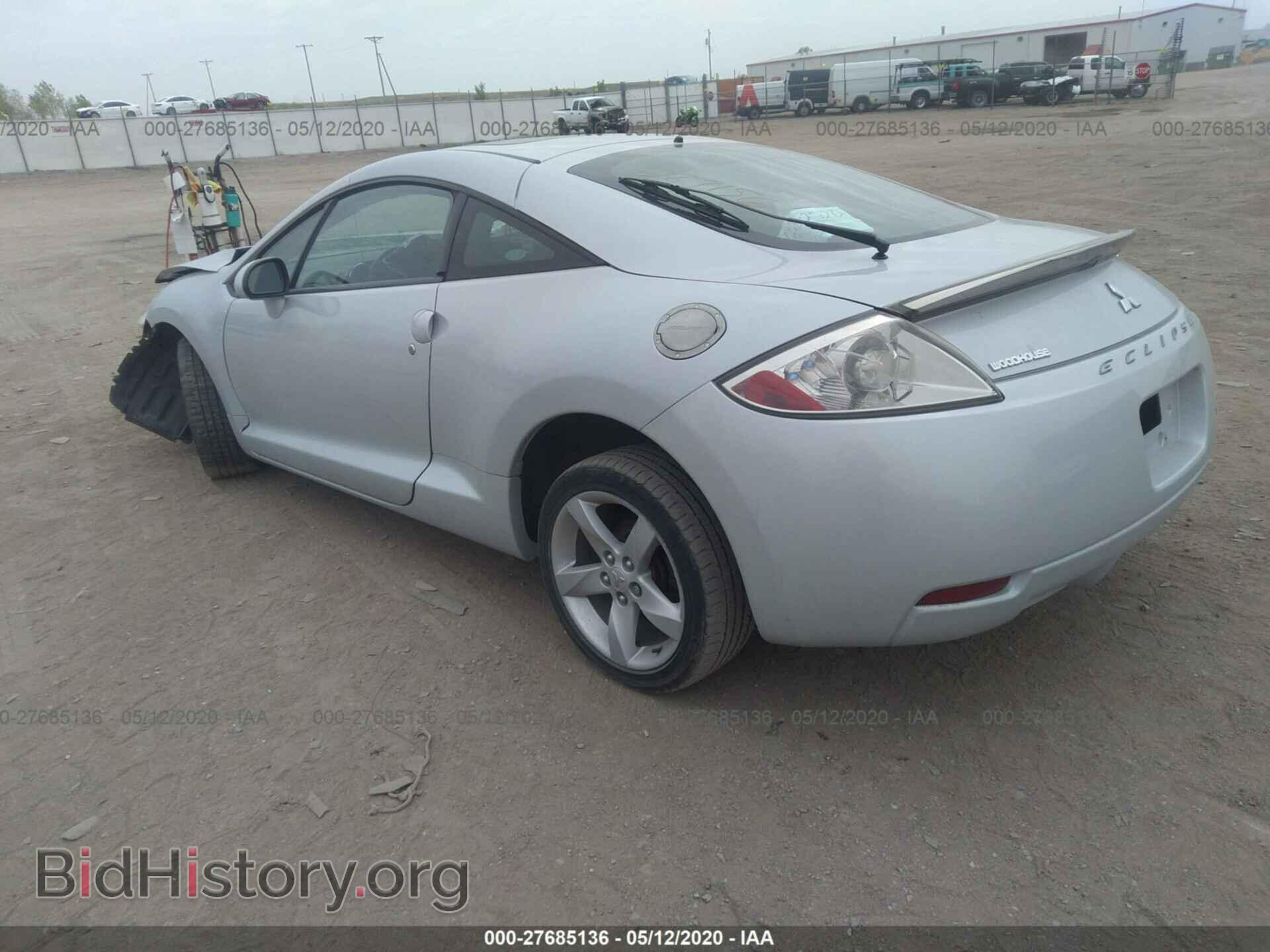 2007 MITSUBISHI ECLIPSE - VIN: 4A3AK24F67E008798 - Фото 3