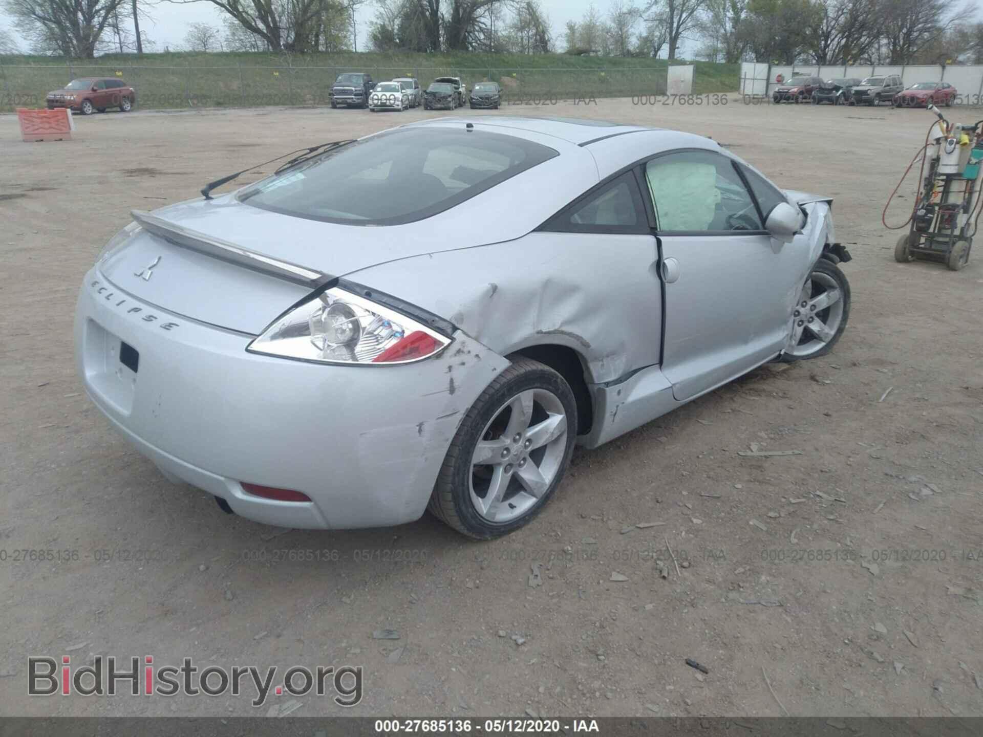 2007 MITSUBISHI ECLIPSE - VIN: 4A3AK24F67E008798 - Фото 4