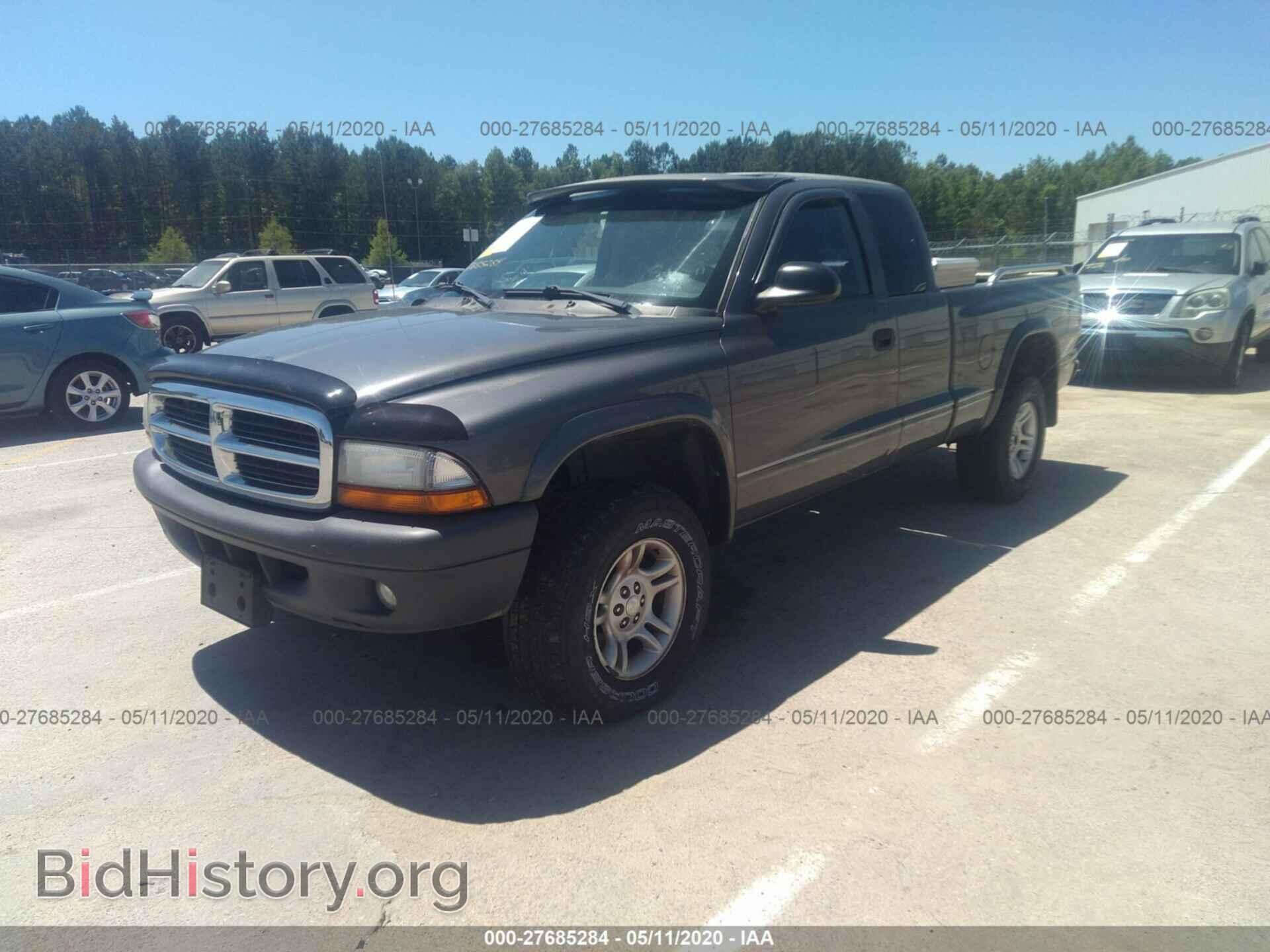 2004 DODGE DAKOTA - VIN: 1D7HG12K54S628168 - Фото 2