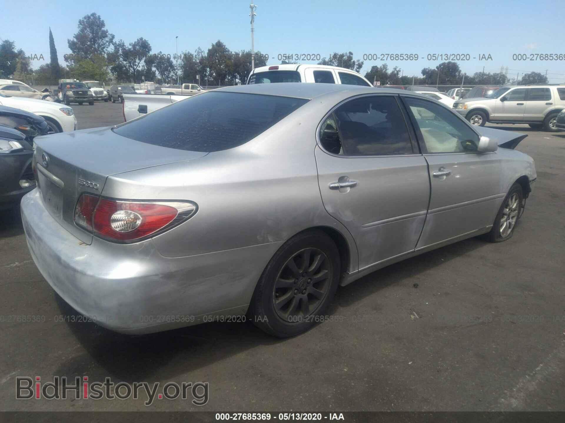 2003 LEXUS ES - VIN: JTHBF30G736018937 - Фото 4
