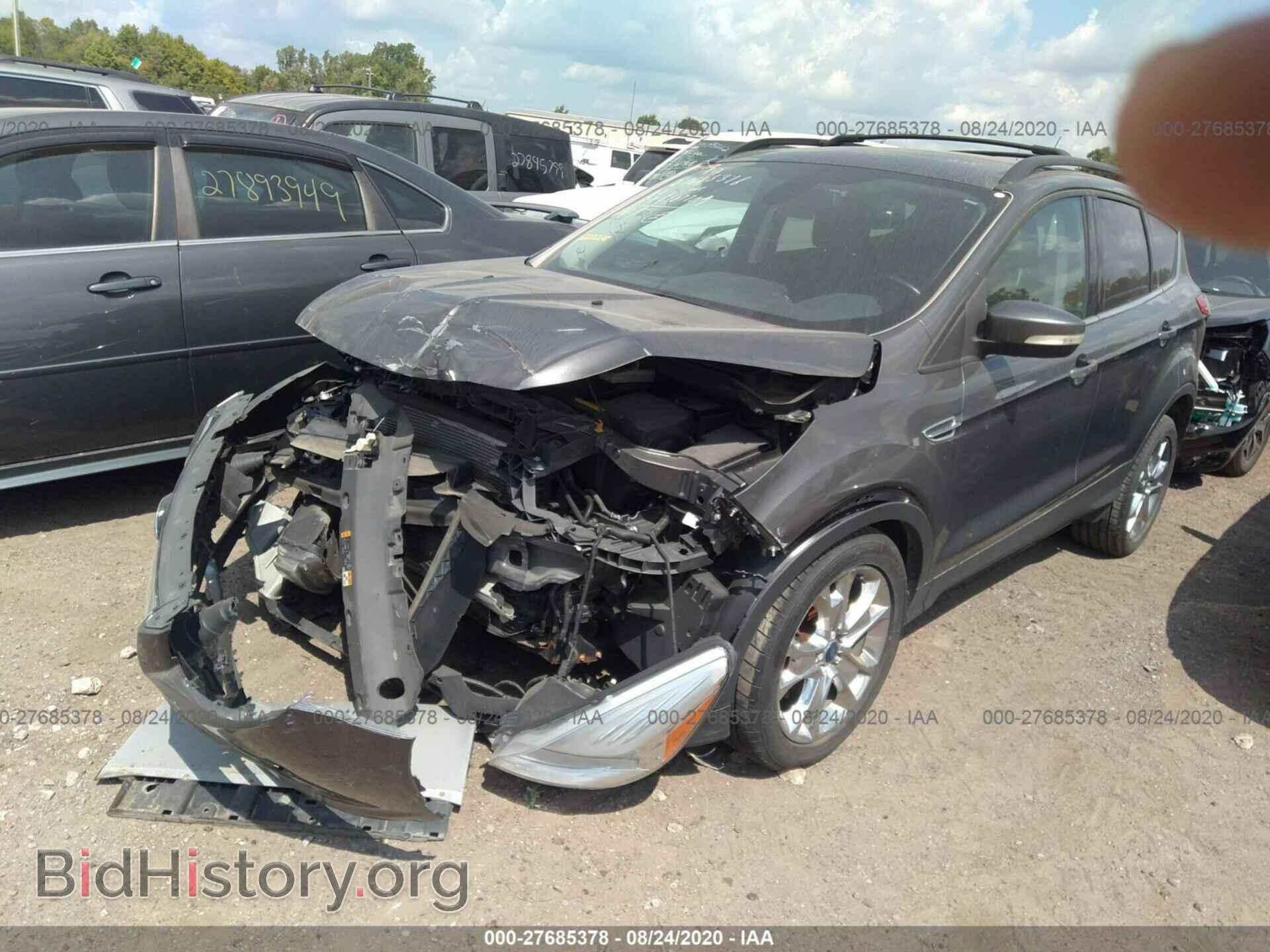 2013 FORD ESCAPE - VIN: 1FMCU0HX3DUB07489 - Фото 2
