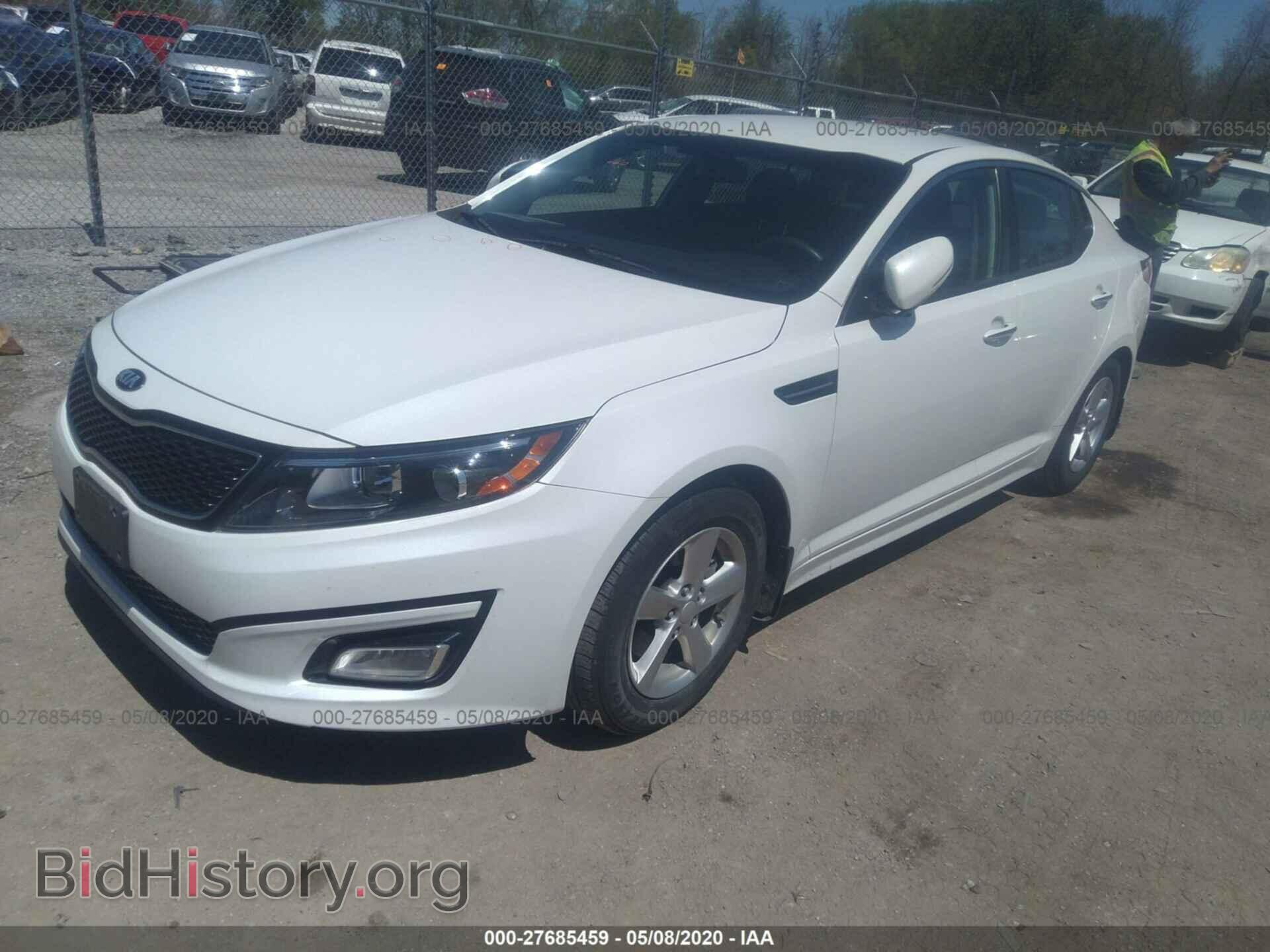 2015 KIA OPTIMA - VIN: KNAGM4A79F5658902 - Фото 2