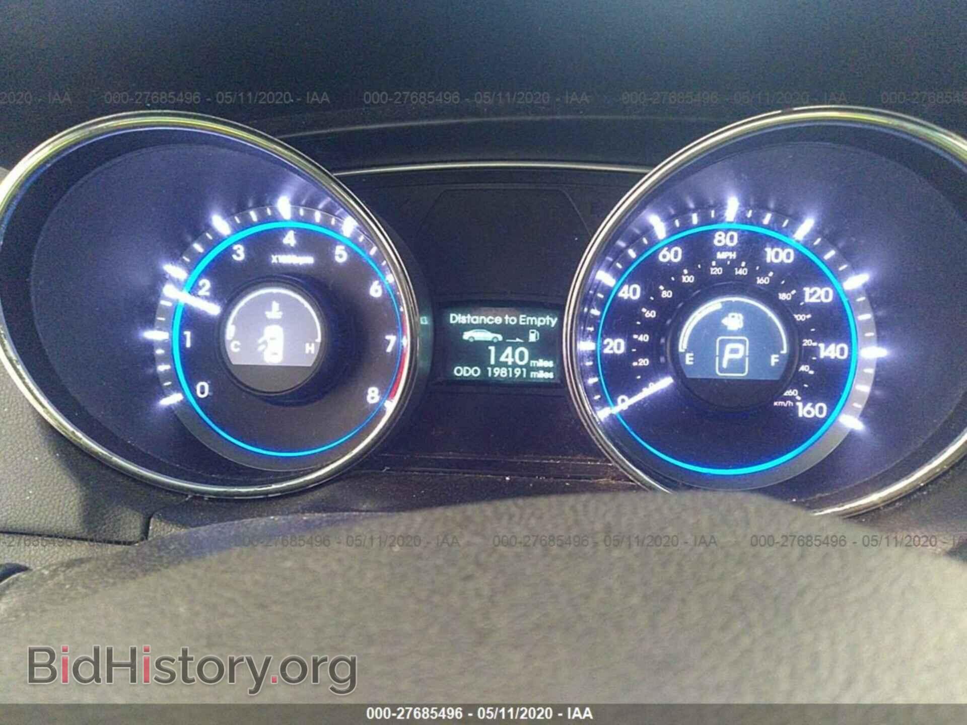 2012 HYUNDAI SONATA - VIN: 5NPEC4AC3CH348122 - Фото 7