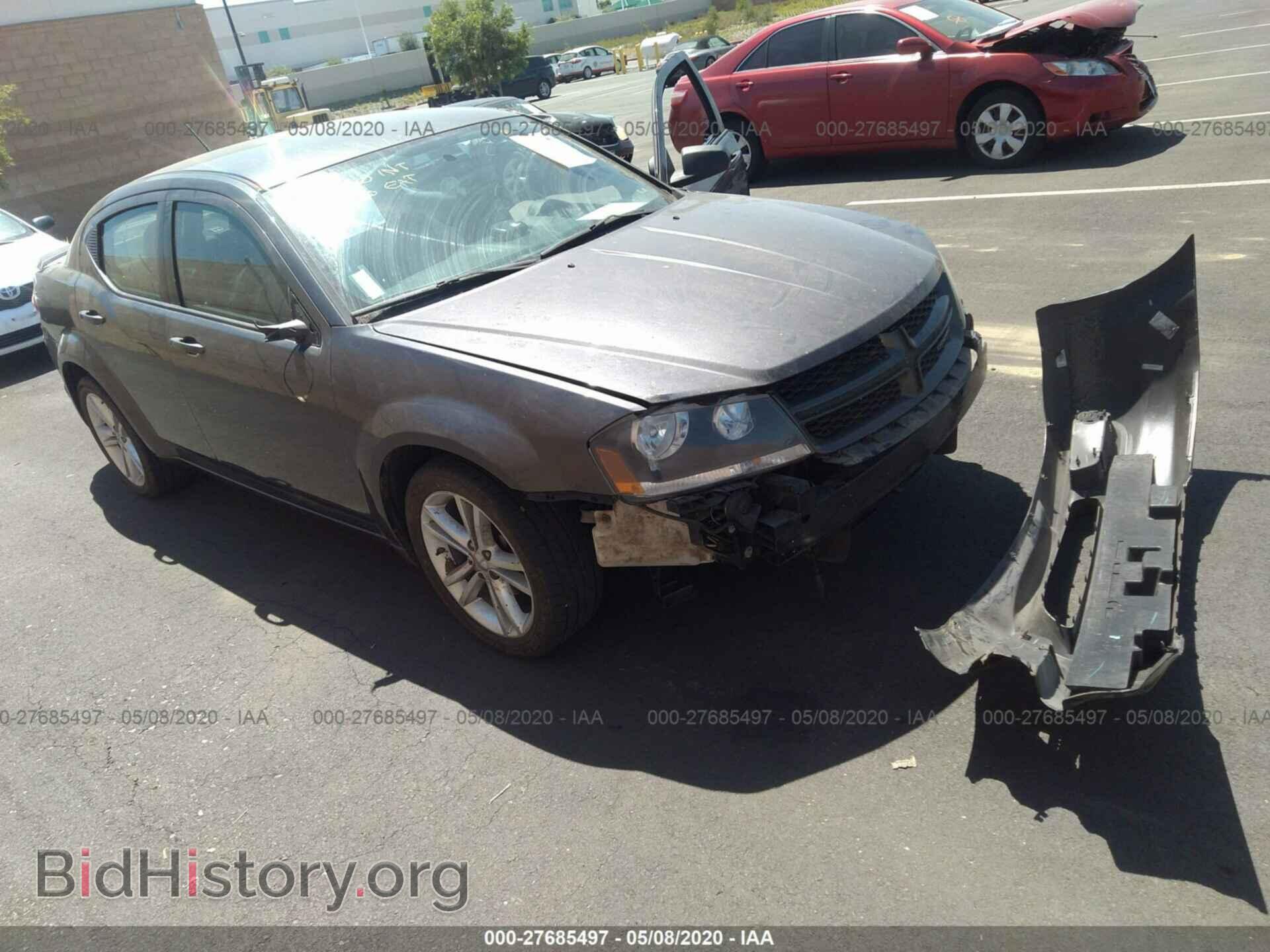 Фотография 1C3CDZAG7EN188256 - DODGE AVENGER 2014