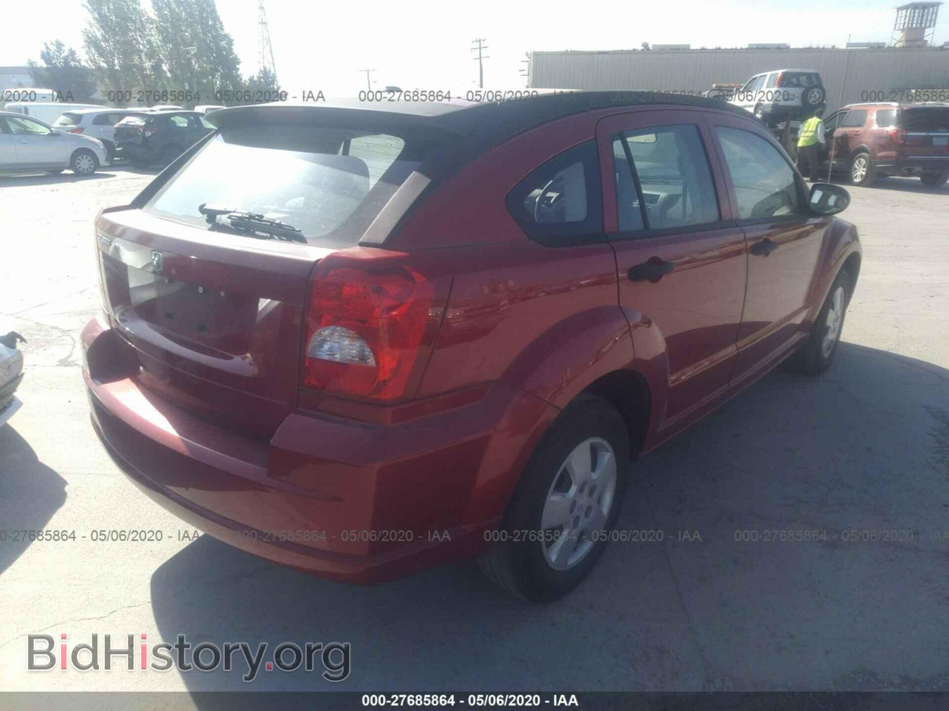 2007 DODGE CALIBER - VIN: 1B3HB28B47D513965 - Фото 4