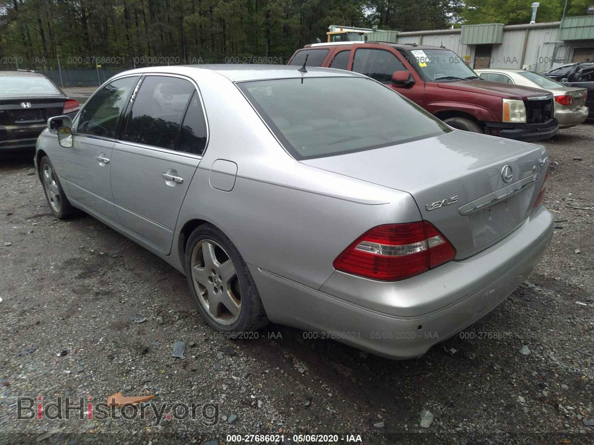 2005 LEXUS LS - VIN: JTHBN36F355014314 - Фото 3