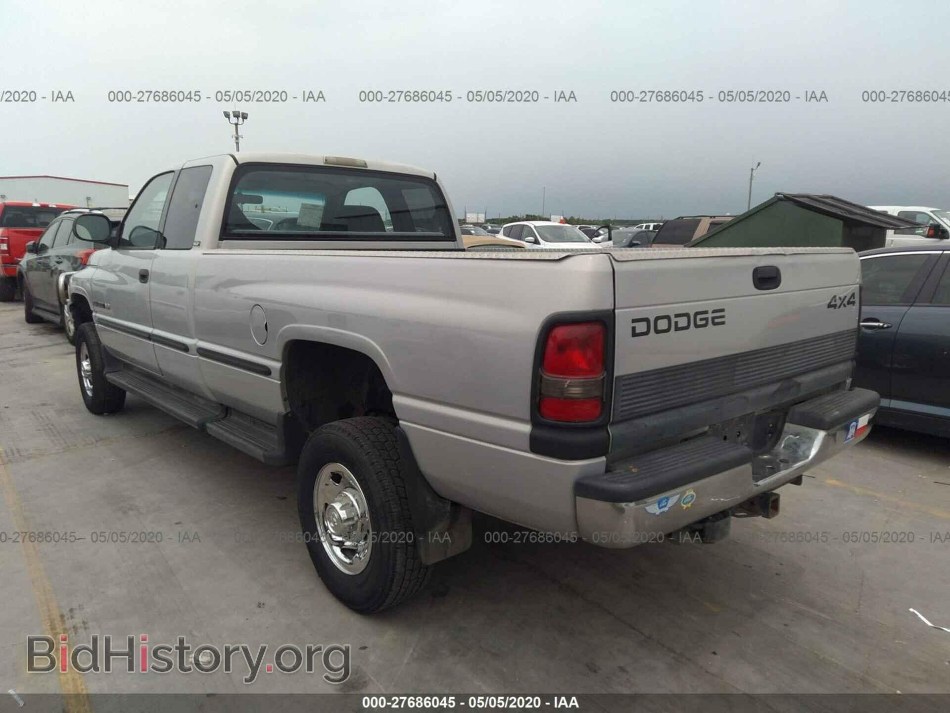 1998 DODGE RAM 2500 - VIN: 3B7KF22W4WG219374 - Фото 3