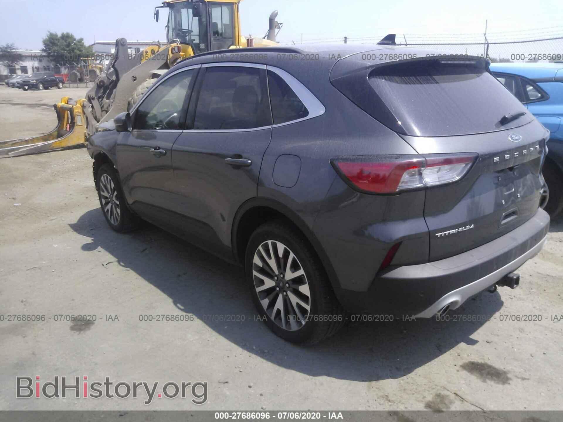 2020 FORD ESCAPE - VIN: 1FMCU9J9XLUA59262 - Photo 3