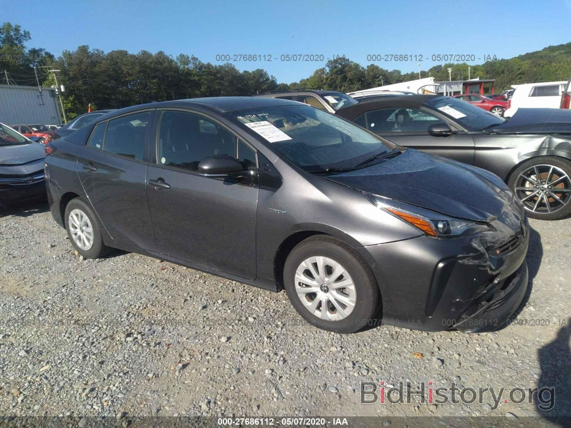 Photo JTDKARFU3K3073840 - TOYOTA PRIUS 2019