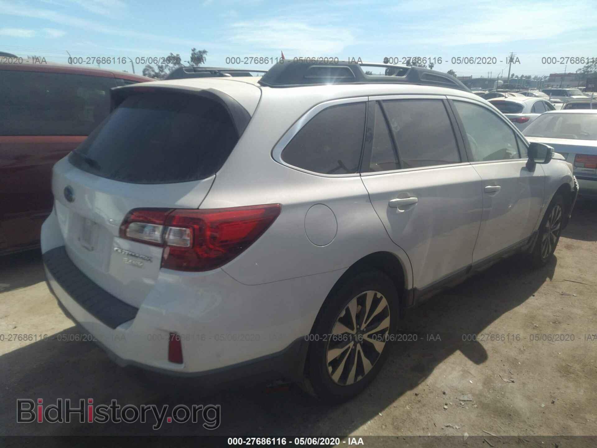 2015 SUBARU OUTBACK - VIN: 4S4BSAJC4F3246568 - Фото 4