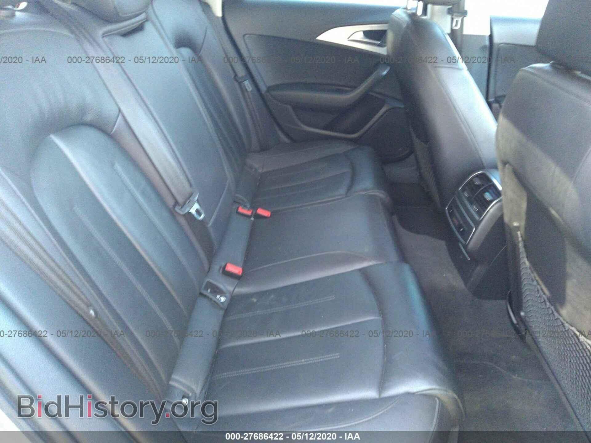 2012 AUDI A6 - VIN: WAUGGAFC2CN120842 - Фото 8
