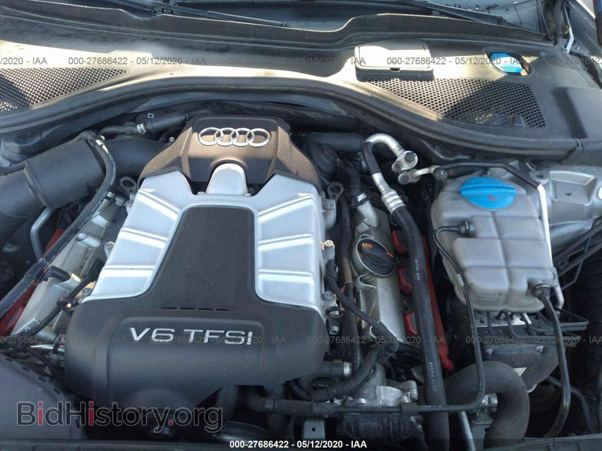 2012 AUDI A6 - VIN: WAUGGAFC2CN120842 - Фото 10