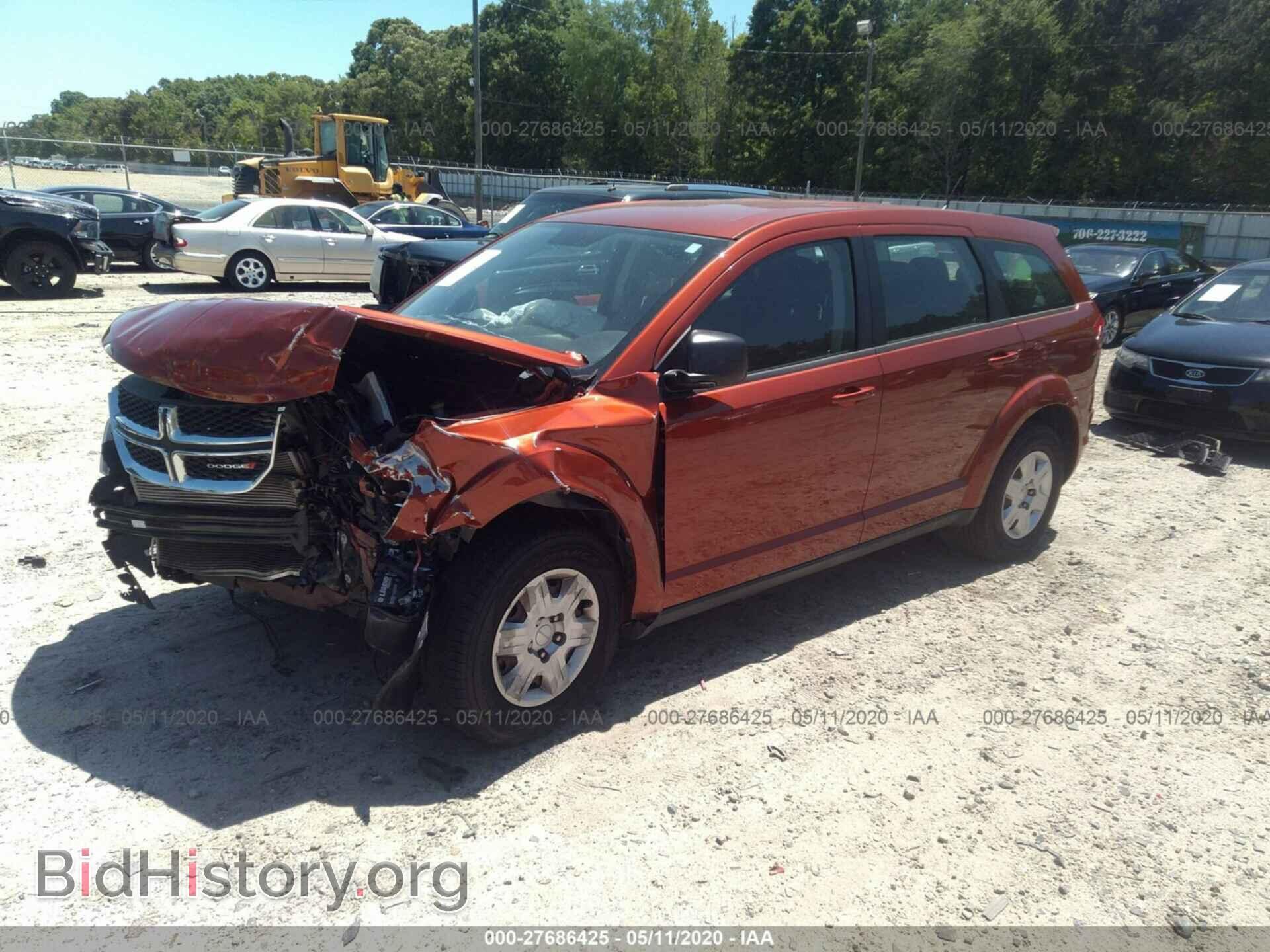 2012 DODGE JOURNEY - VIN: 3C4PDCAB6CT340829 - Photo 2