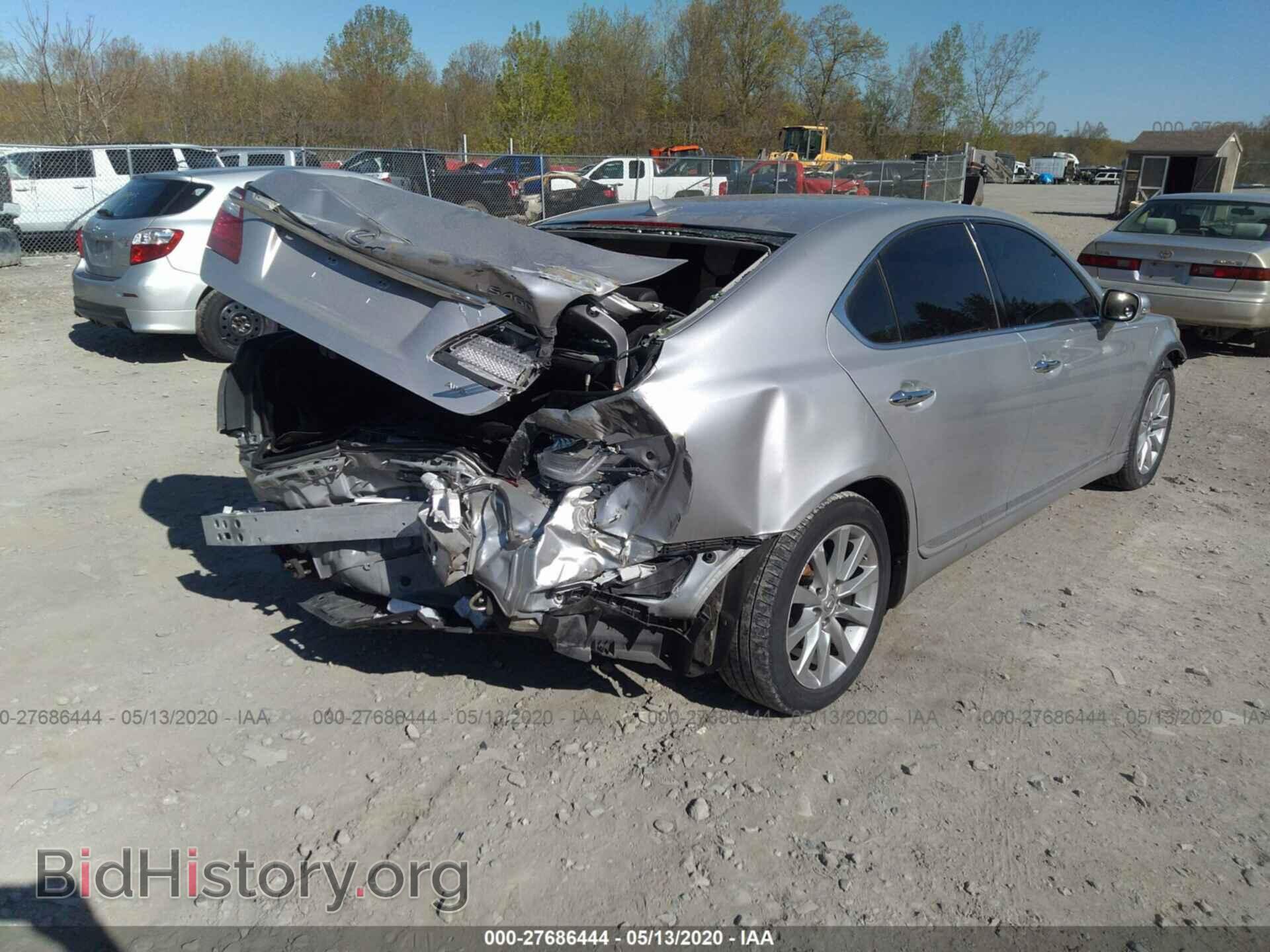 2012 LEXUS LS - VIN: JTHCL5EF4C5014892 - Фото 4