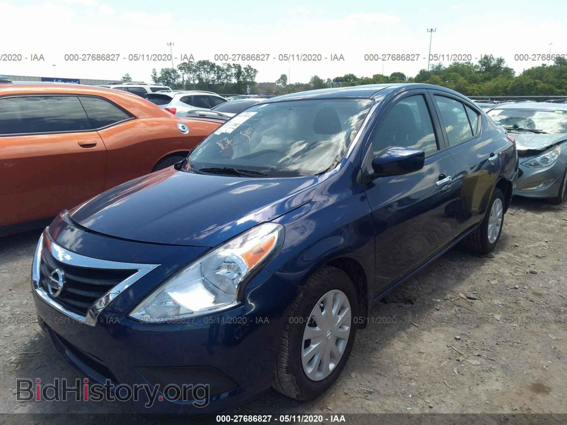 2019 NISSAN VERSA - VIN: 3N1CN7AP3KL825221 - Photo 2