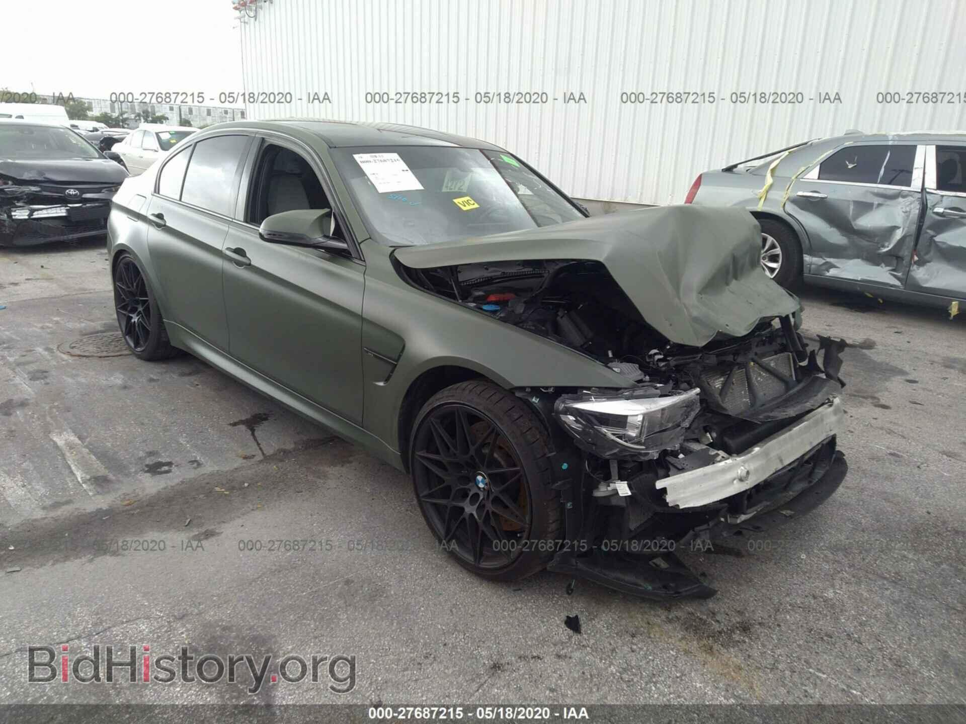 Photo WBS8M9C55J5L01010 - BMW M3 2018