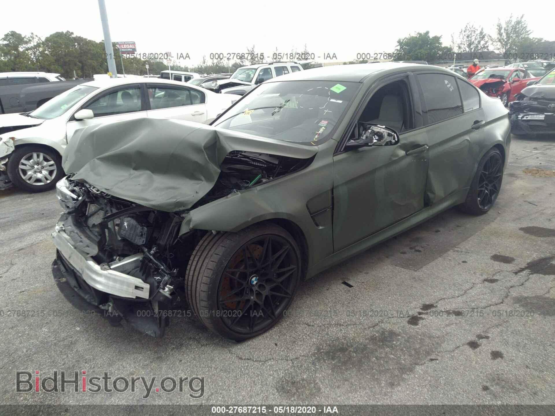 2018 BMW M3 - VIN: WBS8M9C55J5L01010 - Photo 2