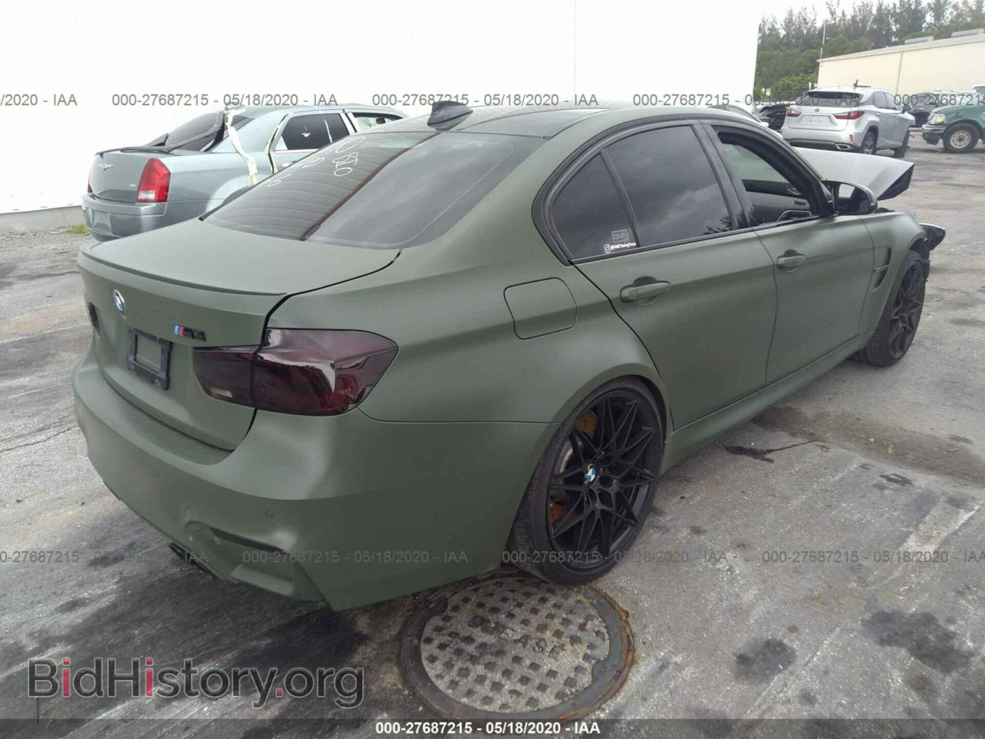 2018 BMW M3 - VIN: WBS8M9C55J5L01010 - Photo 4