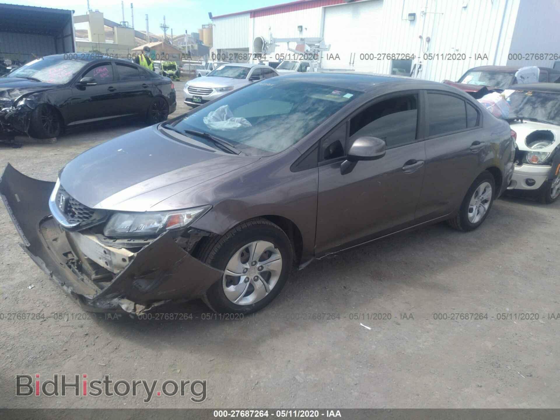 2013 HONDA CIVIC - VIN: 19XFB2F56DE231775 - Фото 2