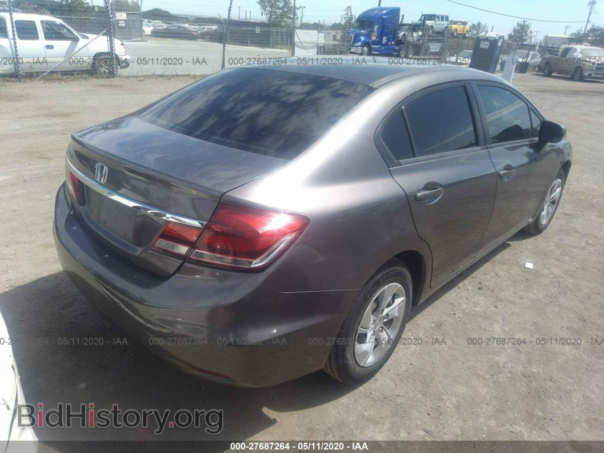 2013 HONDA CIVIC - VIN: 19XFB2F56DE231775 - Фото 4