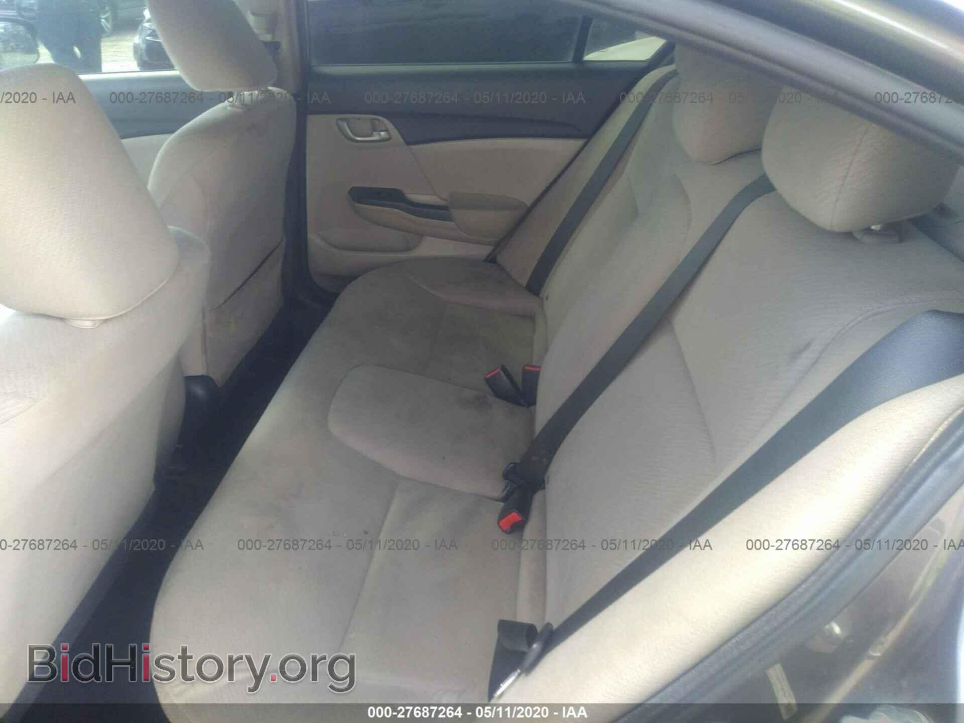 2013 HONDA CIVIC - VIN: 19XFB2F56DE231775 - Фото 8