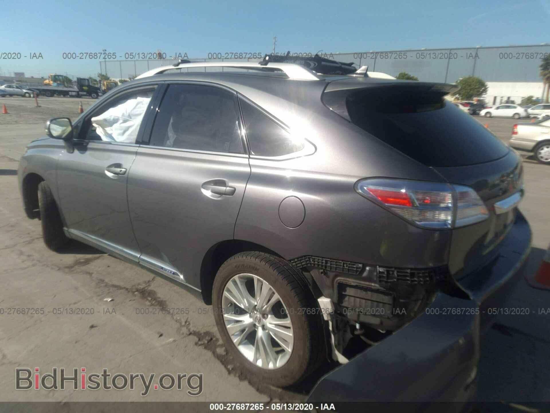 2012 LEXUS RX - VIN: JTJBC1BA7C2424373 - Фото 3