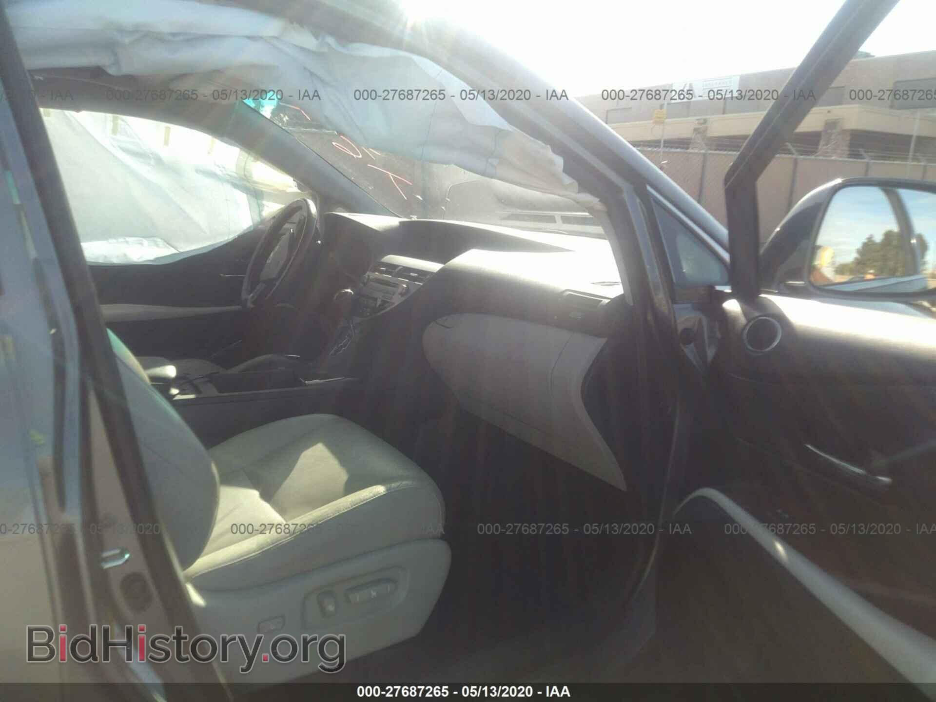 2012 LEXUS RX - VIN: JTJBC1BA7C2424373 - Фото 5
