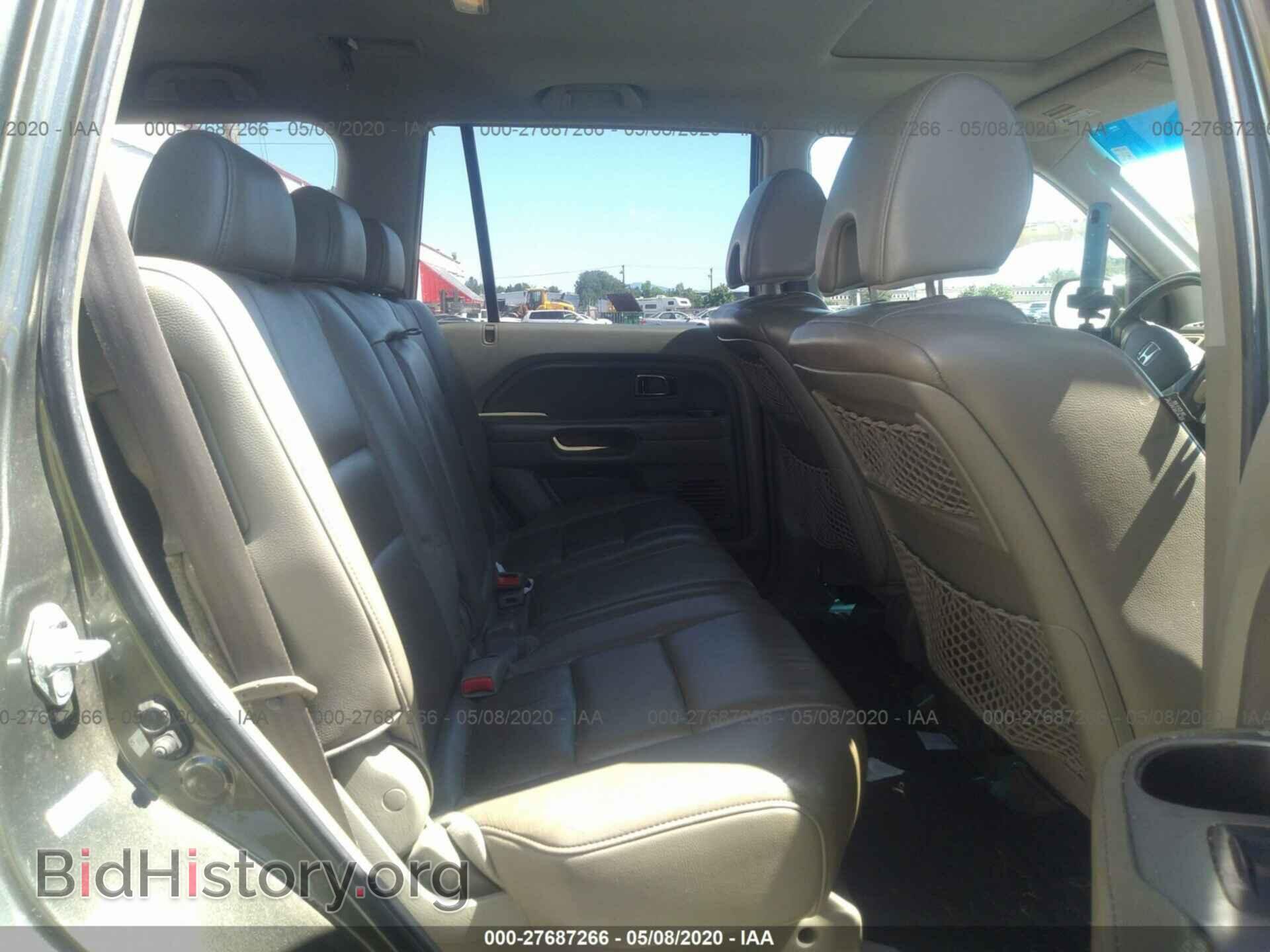 2006 HONDA PILOT - VIN: 5FNYF18596B025898 - Фото 8
